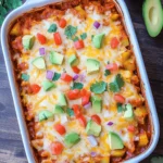 Cheesy Potato Enchilada Casserole