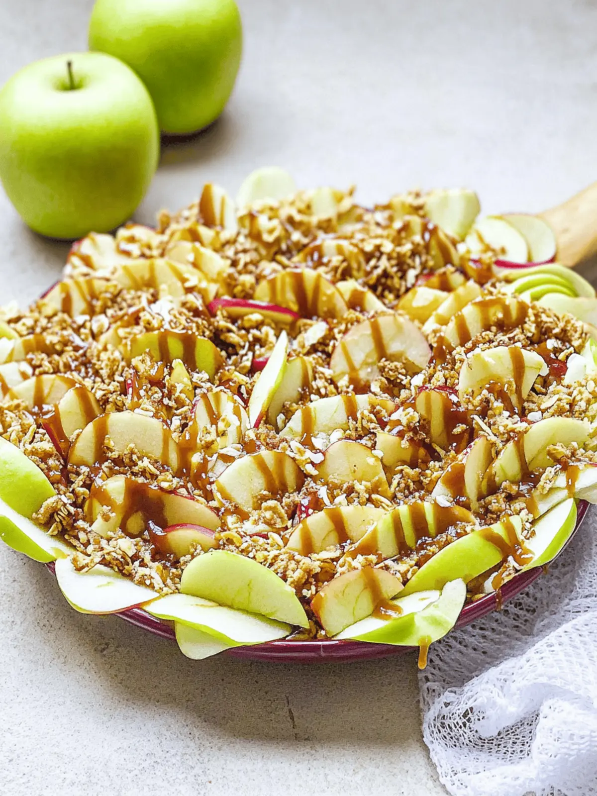 Caramel Apple Nachos