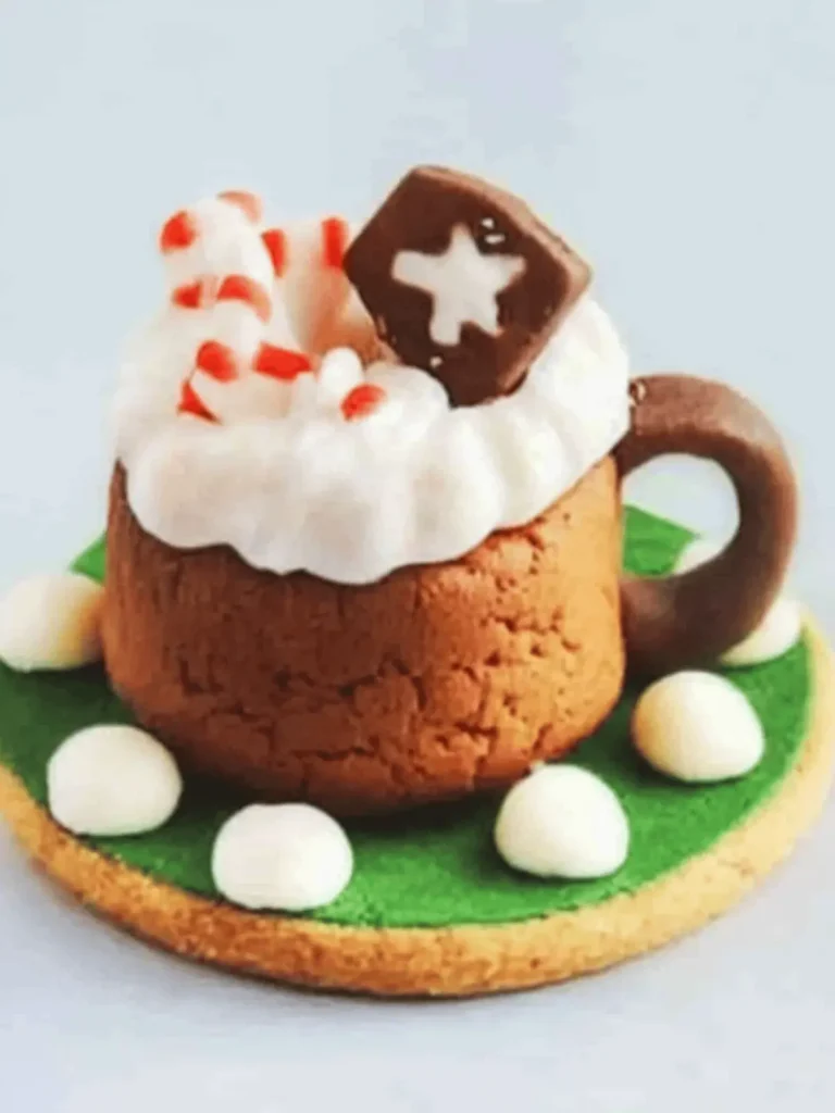 Hot Cocoa Cookie Cups
