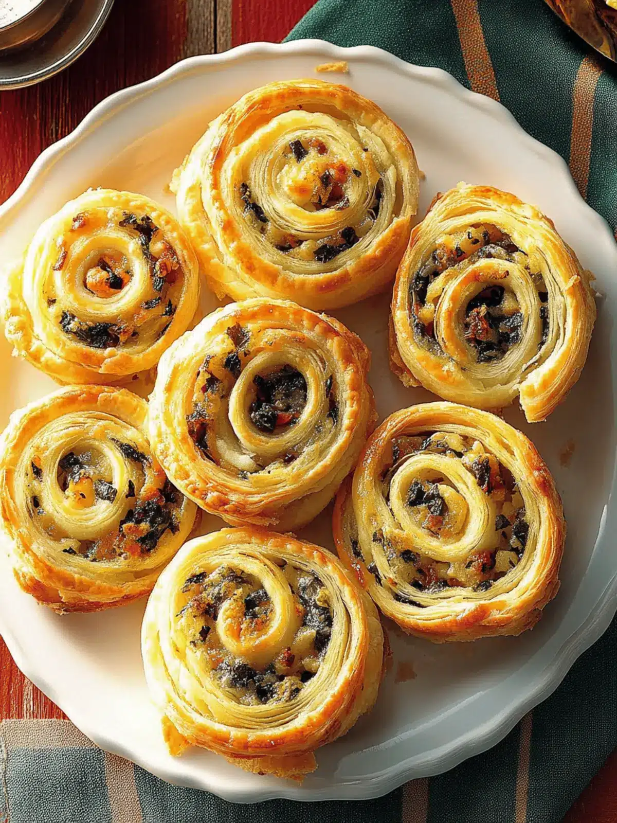 Mediterranean Pastry Pinwheels