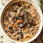 Wild Rice and Mushroom Soup