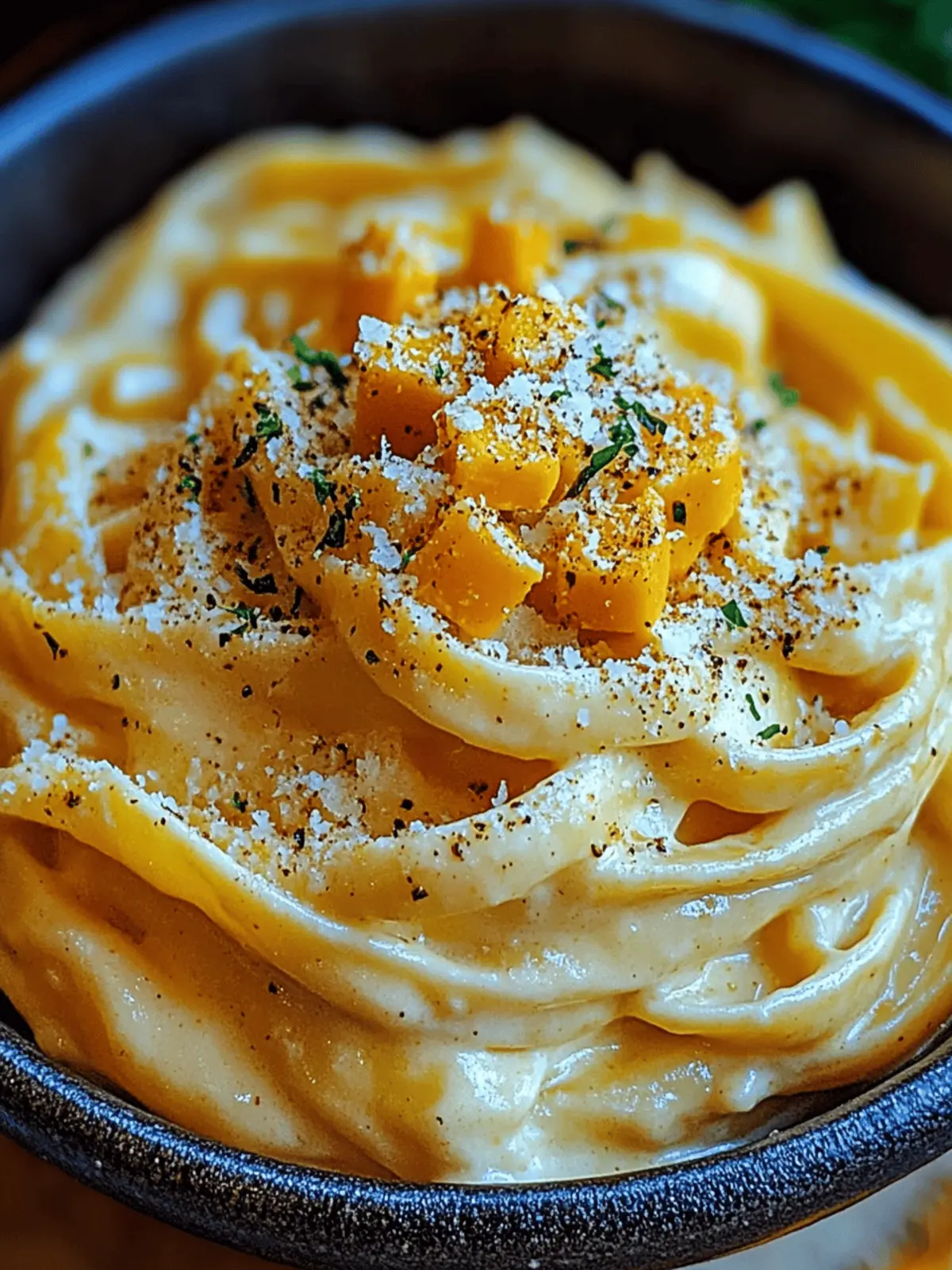 Pumpkin Alfredo Pasta