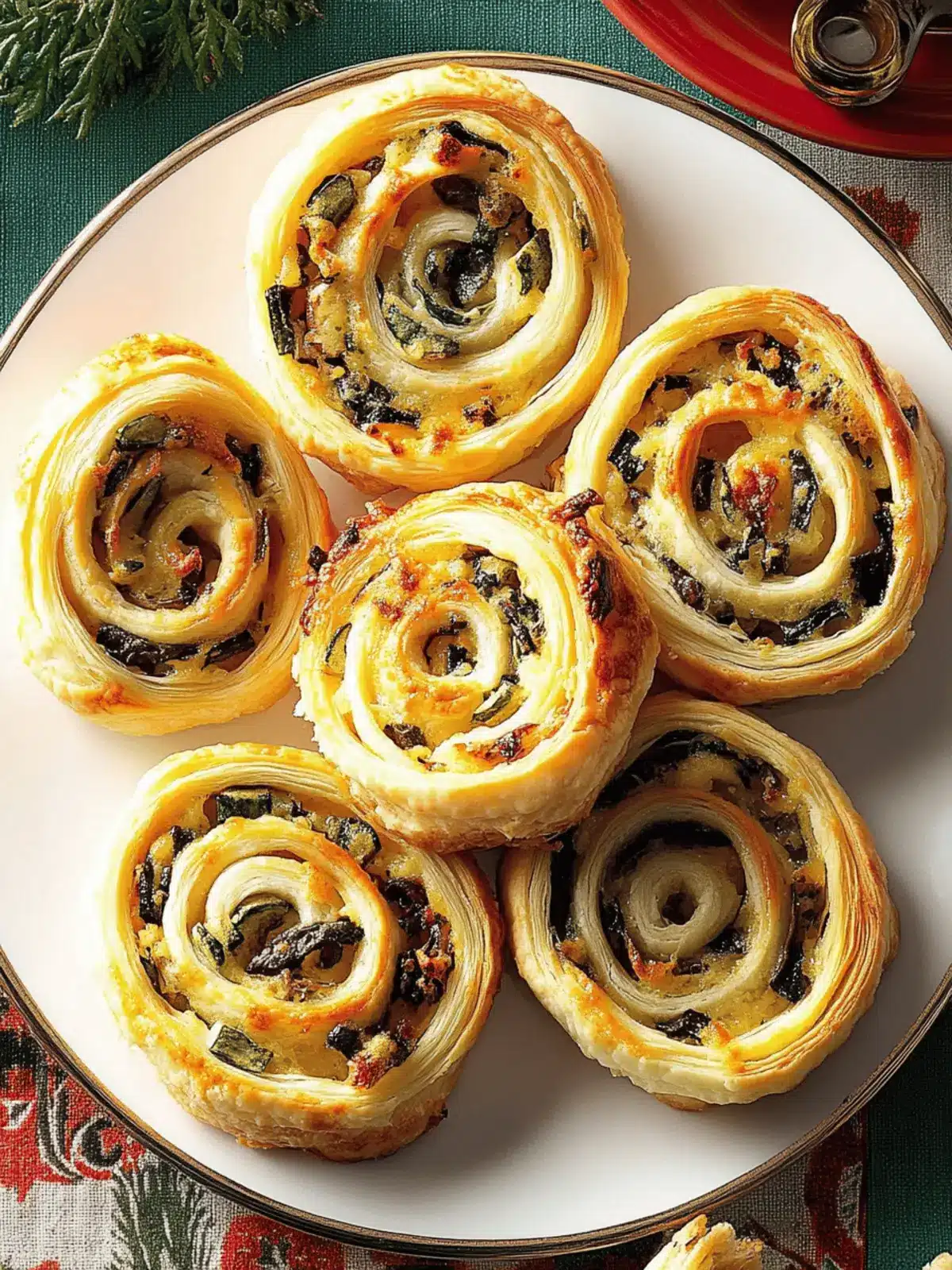 Mediterranean Pastry Pinwheels