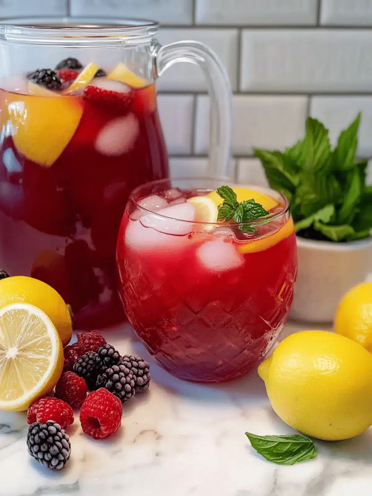 Triple Berry Lemonade