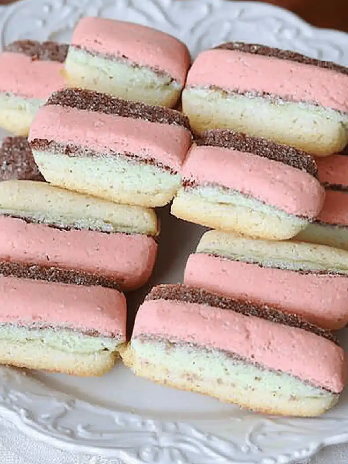 Italian Spumoni Cookies