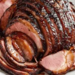 Balsamic Dijon Glazed Ham