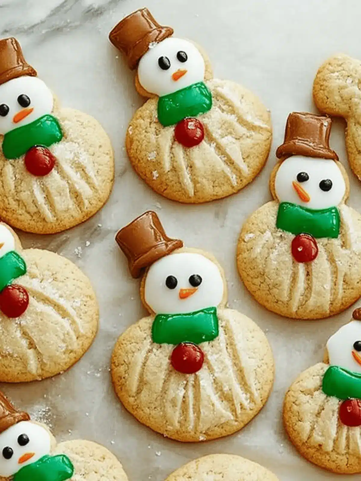 Snowman Cookies
