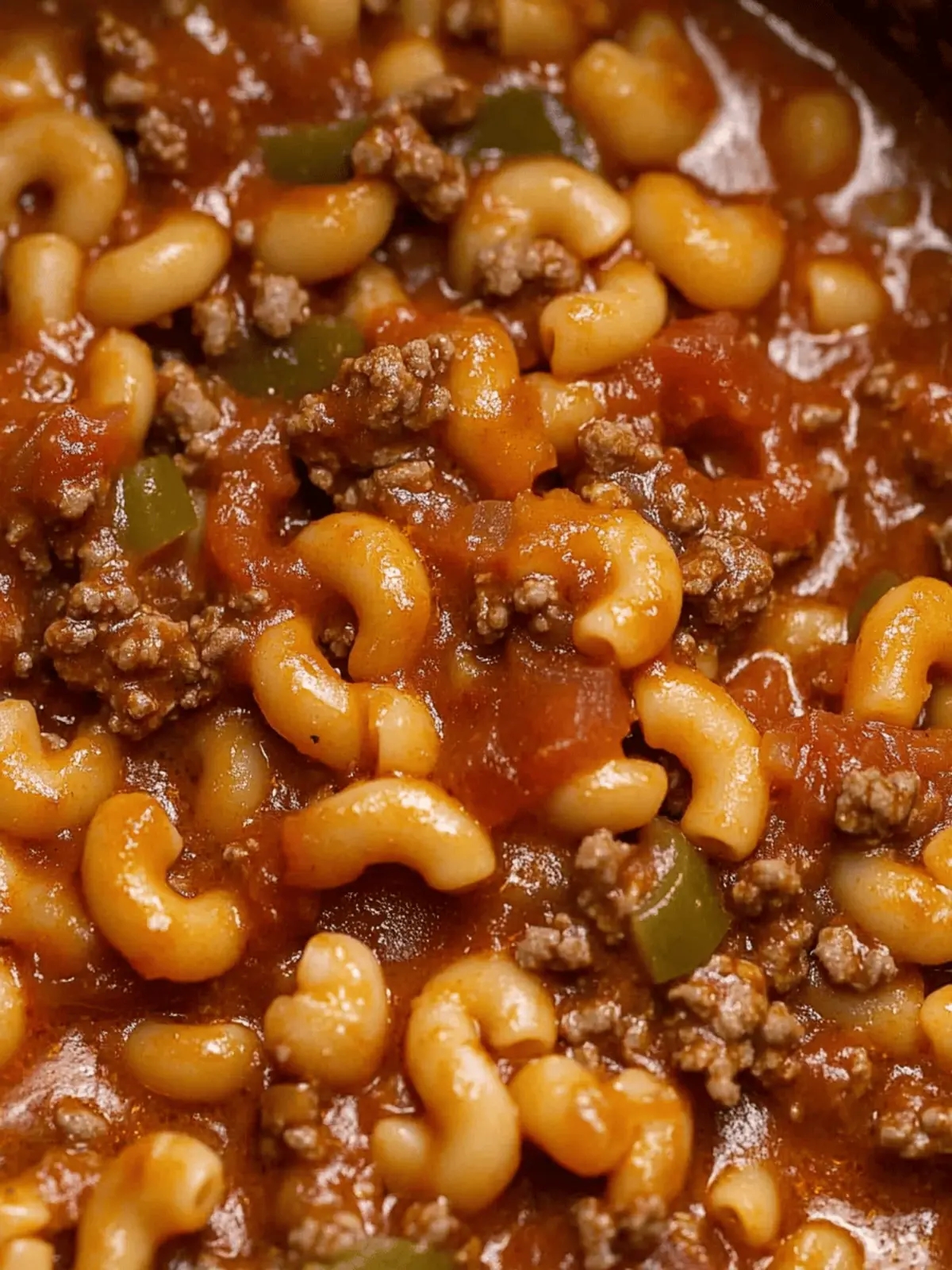 Nostalgic American Goulash