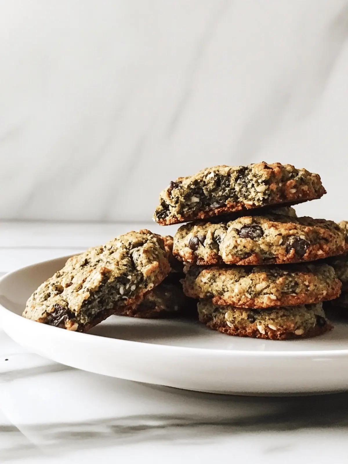 Homemade Kale Cookies