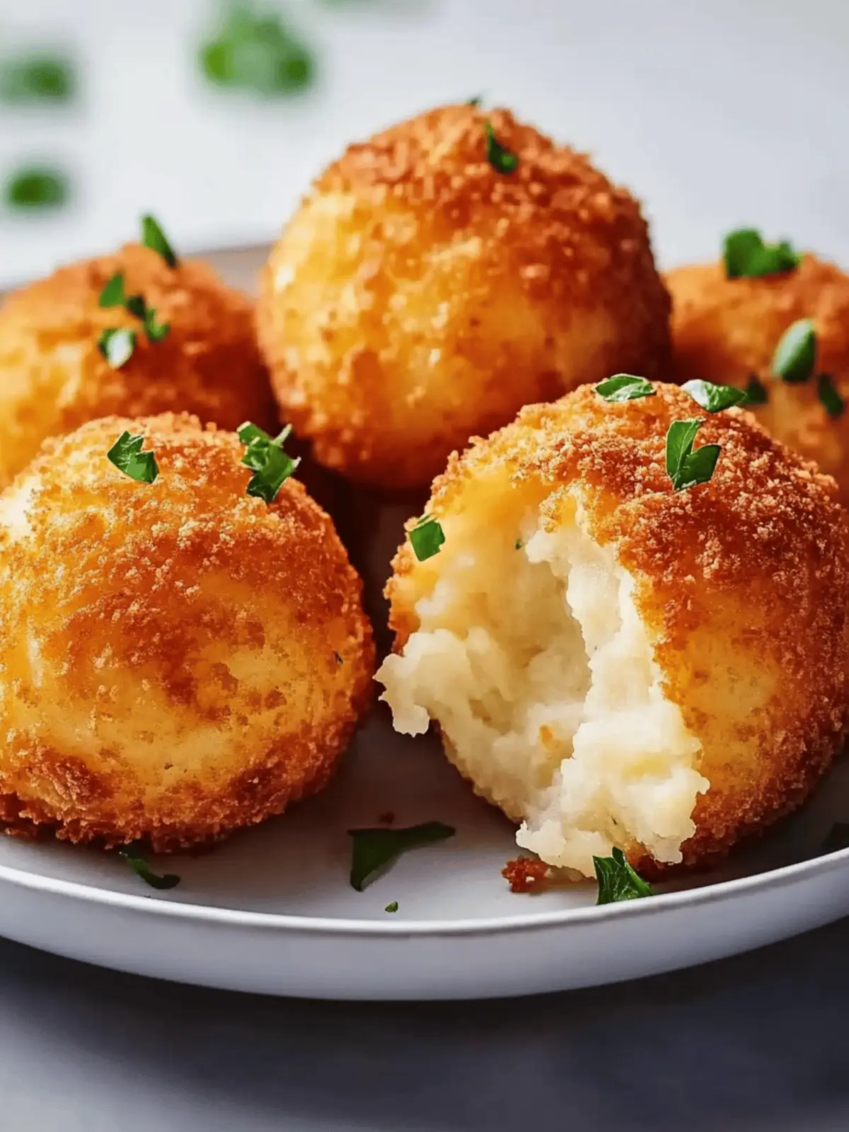 Loaded Mashed Potato Balls