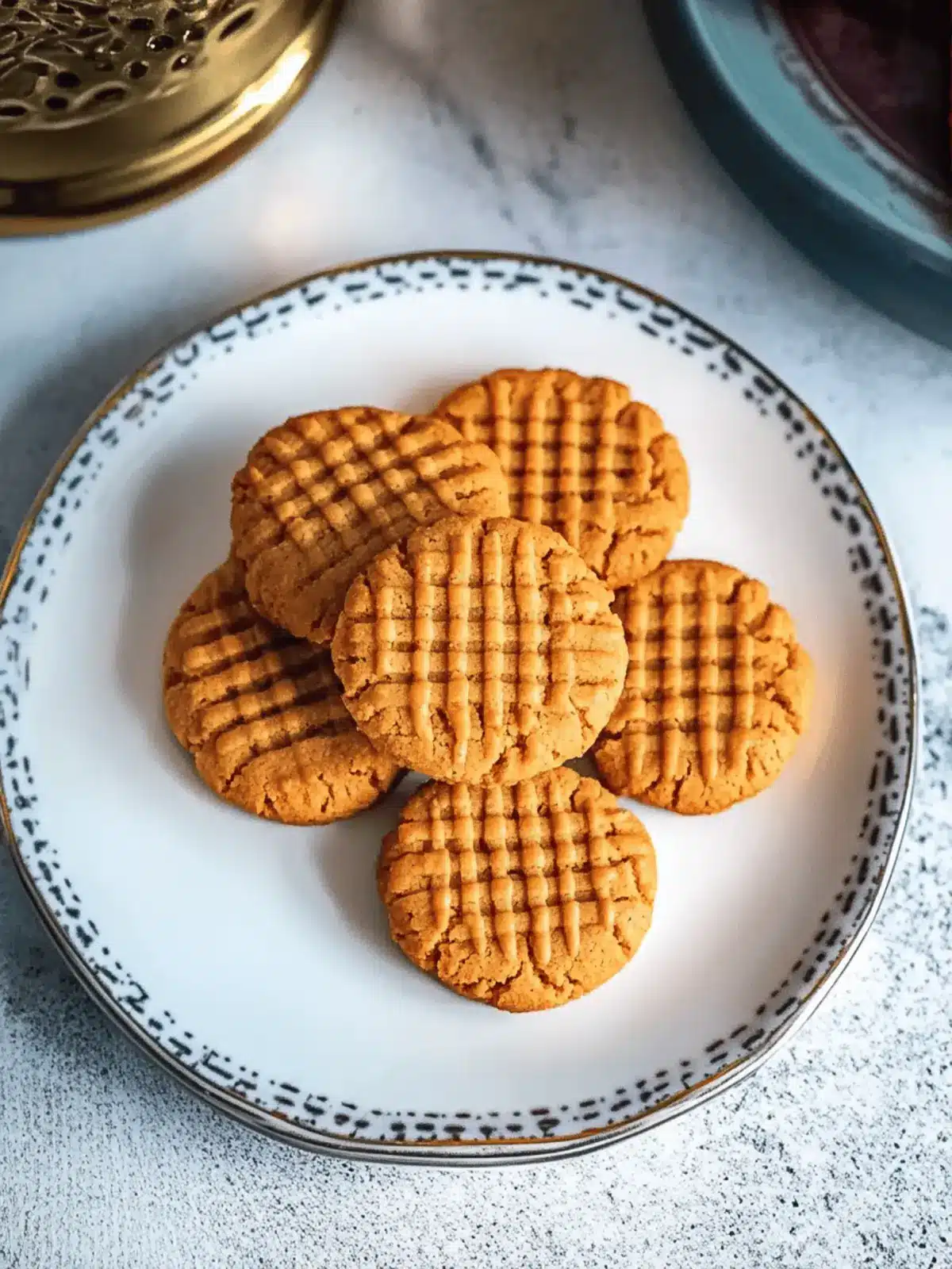 2-Ingredient Peanut Butter Cookies