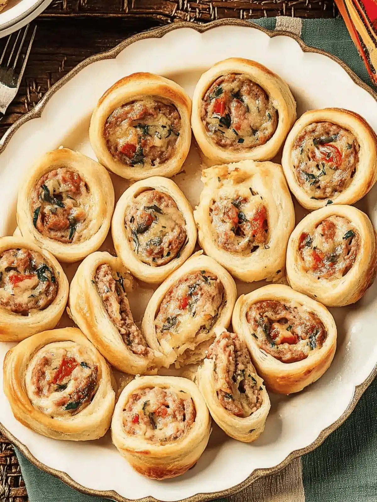 Sausage Pinwheels