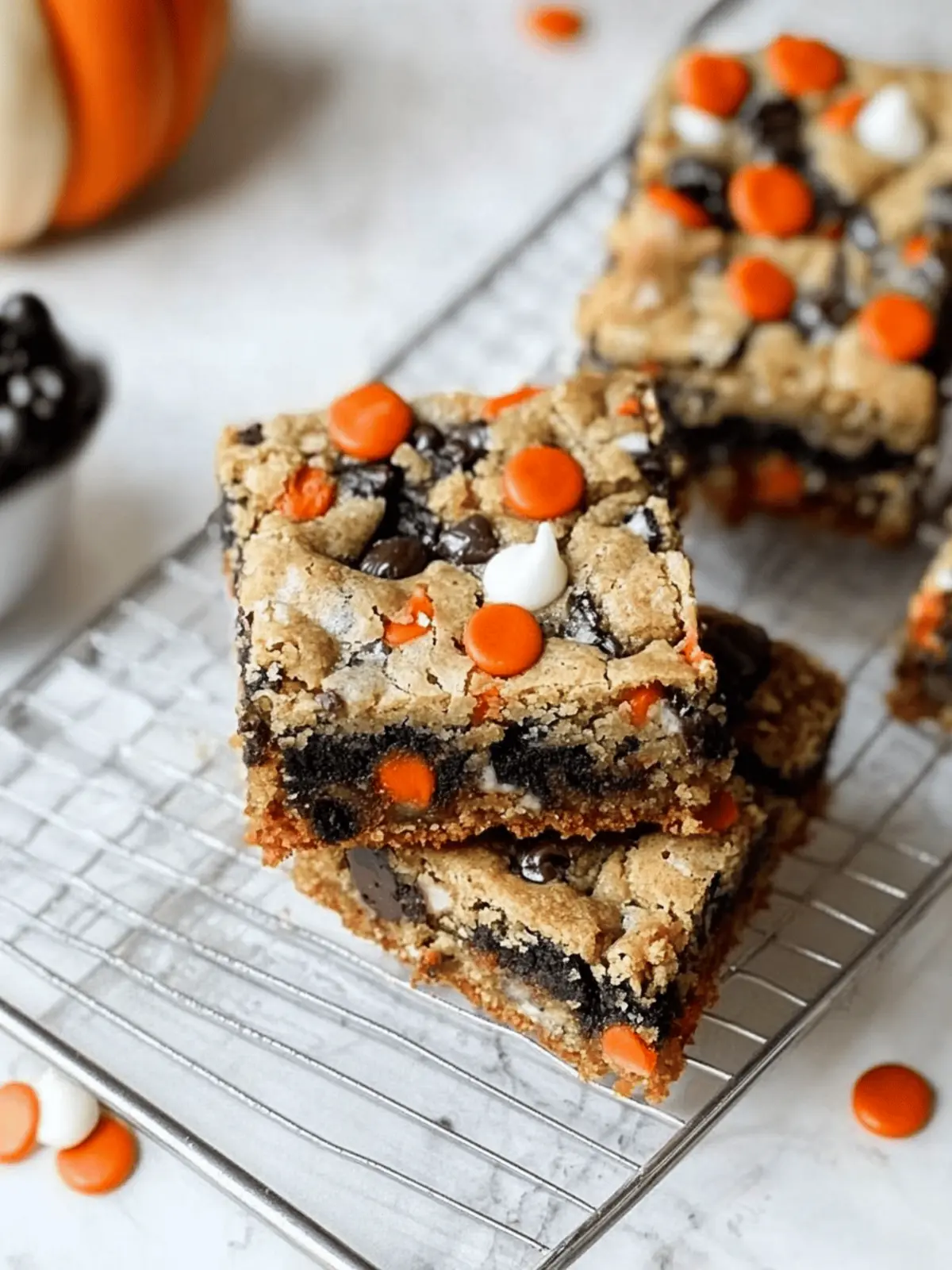 Halloween Blondies