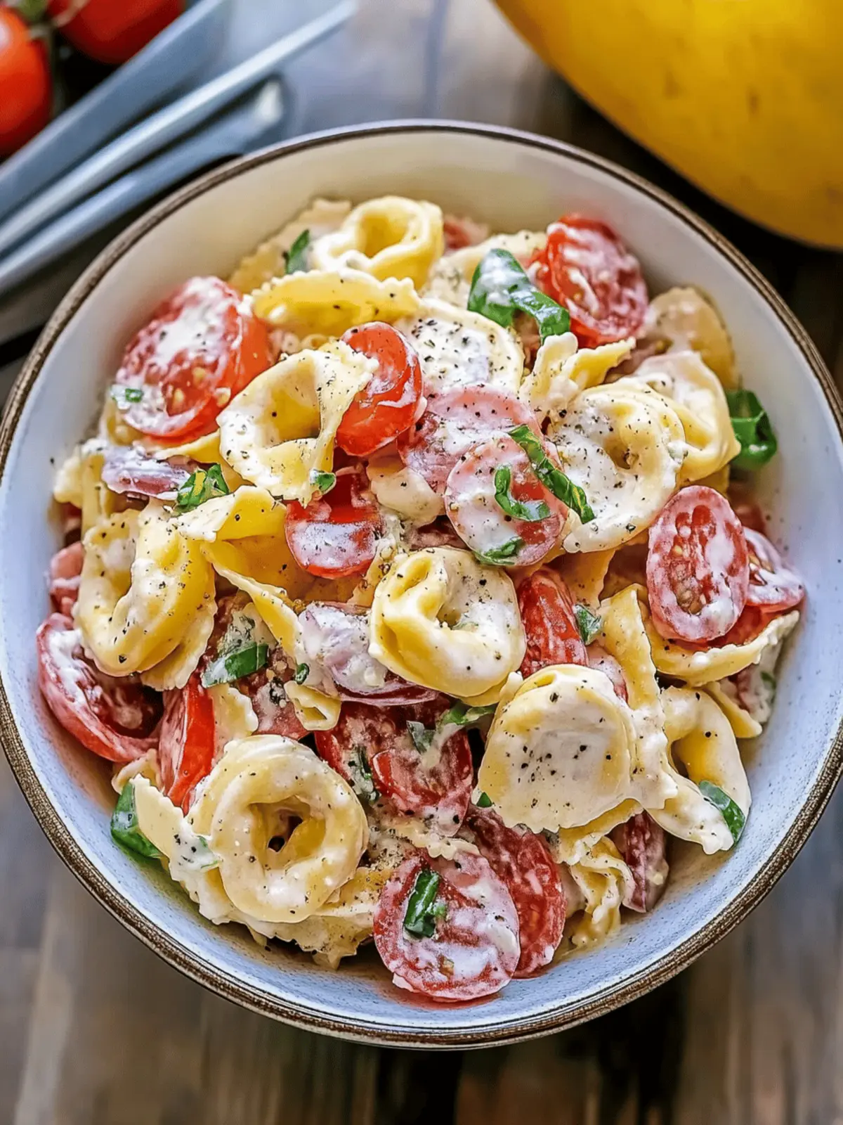 Fresh Grinder Tortellini Salad