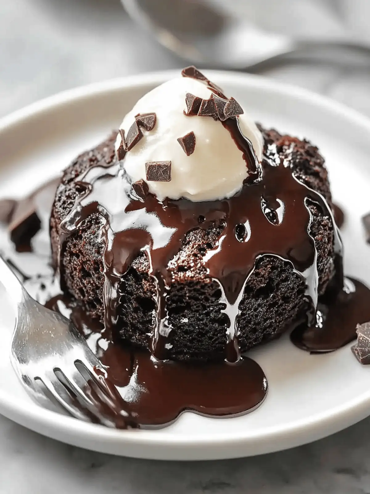 Crockpot Chocolate Lava Cake