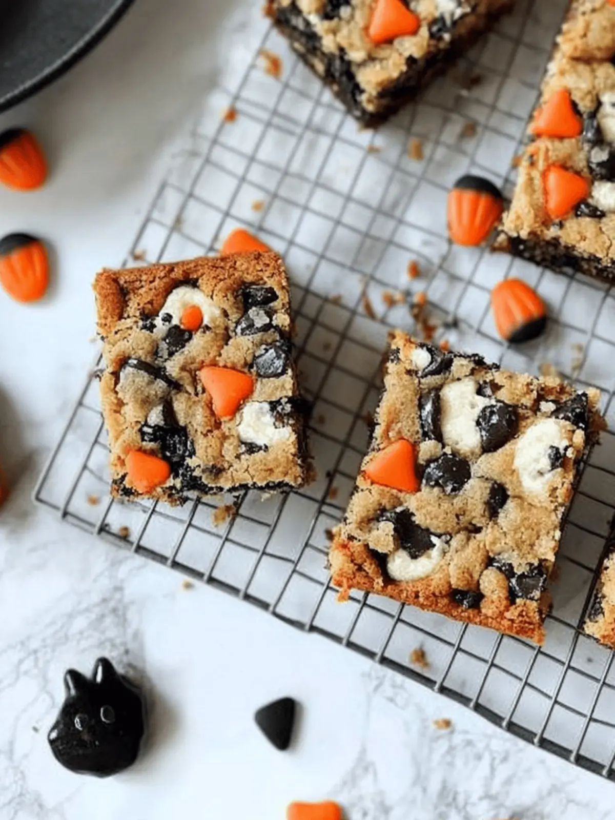 Halloween Blondies