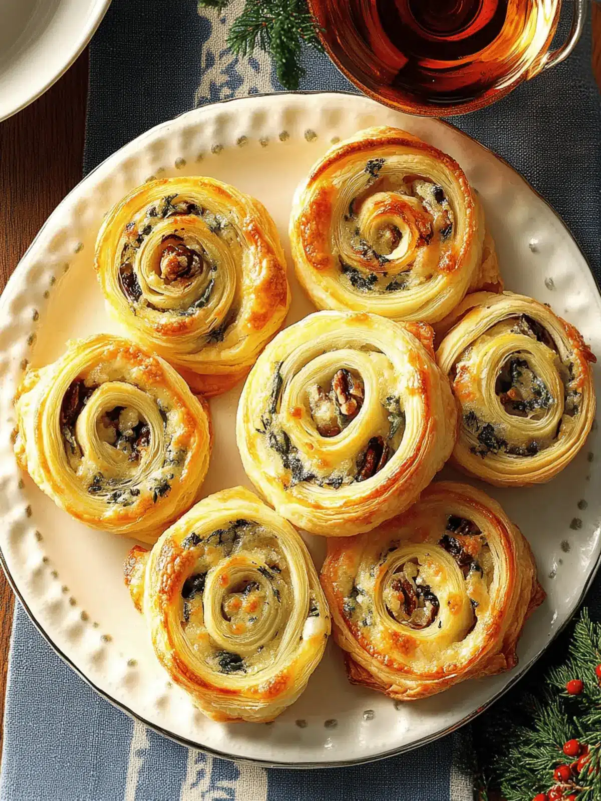 Mediterranean Pastry Pinwheels
