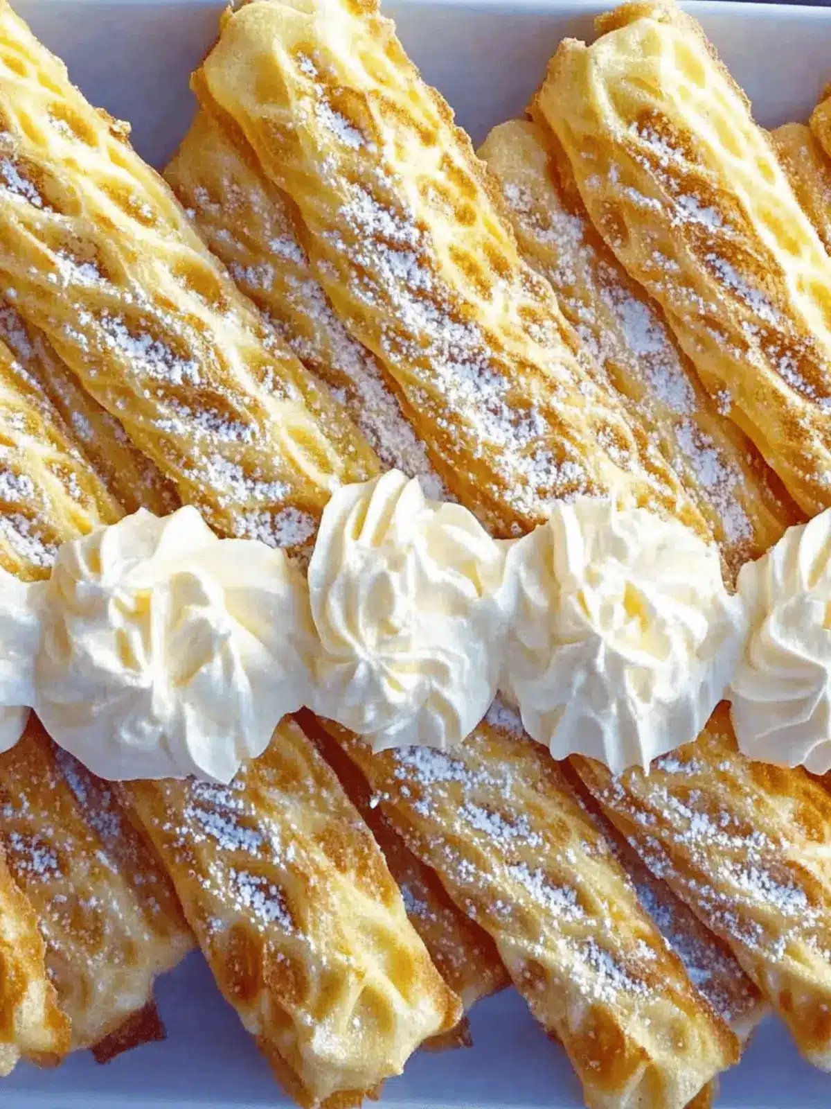Cream Filled Pizzelles: A Dreamy Italian Dessert Adventure 2 Cream Filled Pizzelles