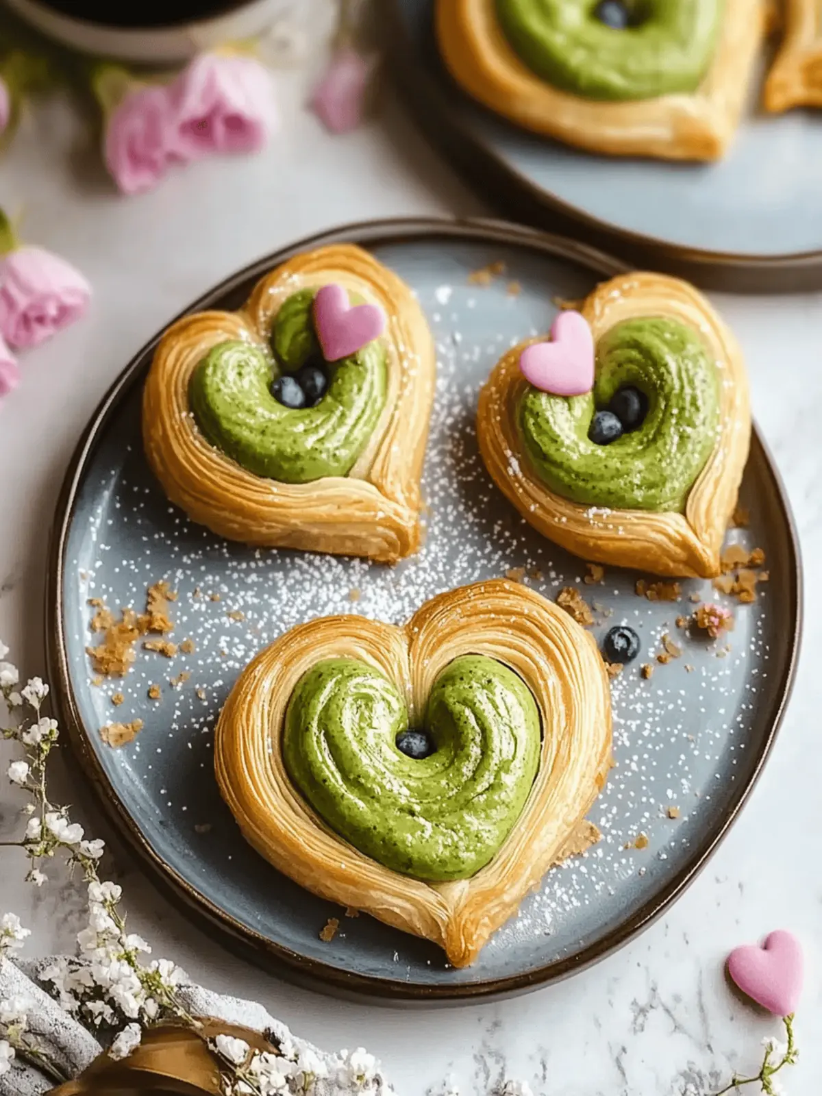 Delicious Matcha Danishes: Easy, Customizable Treats to Love 2 Matcha Danishes