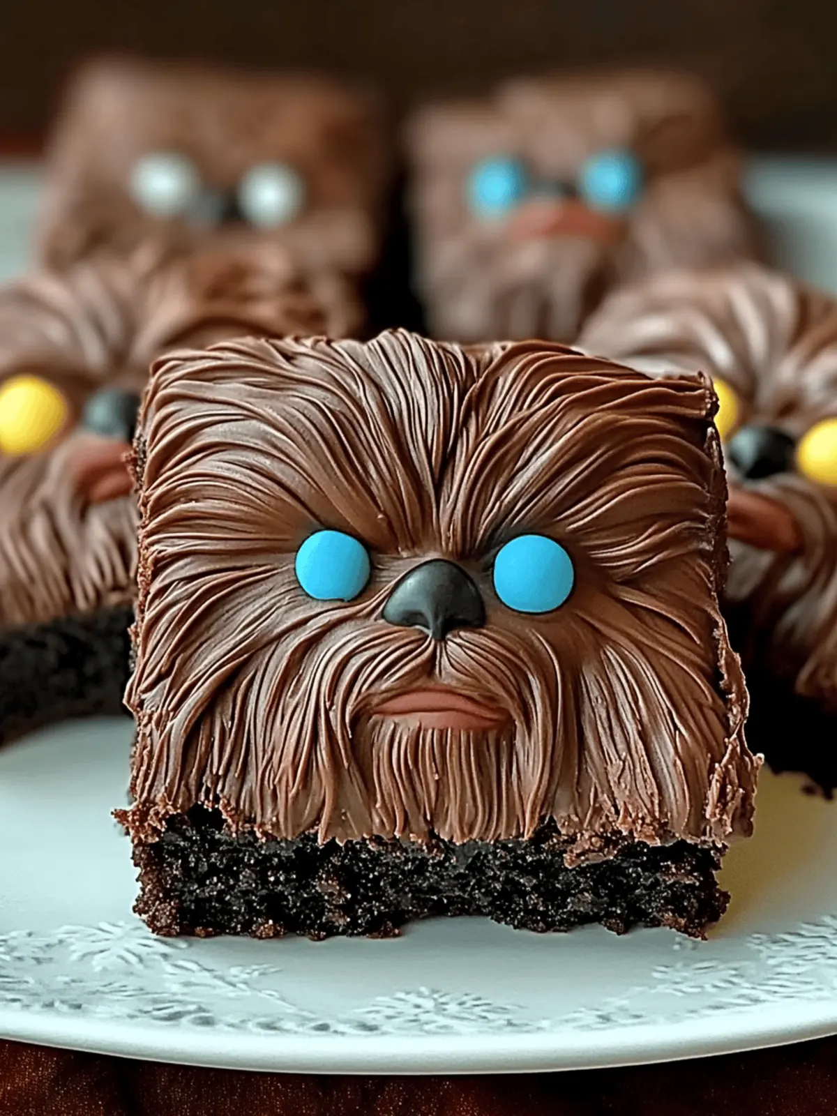 Star Wars Chewbacca Brownies