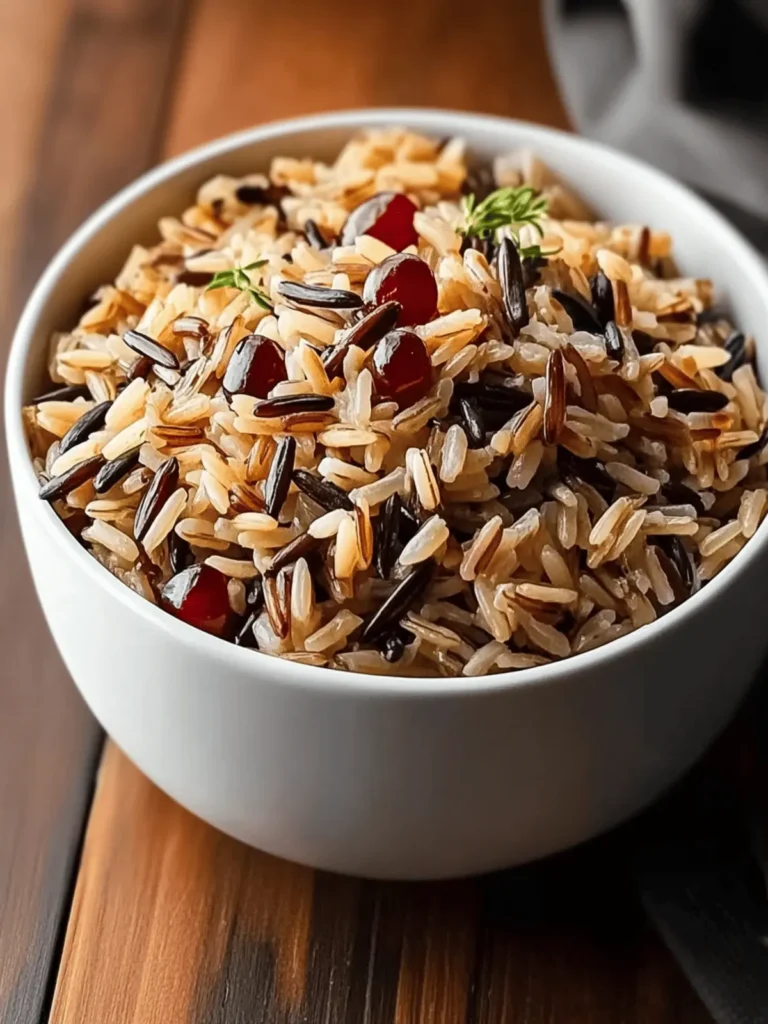 Wild Rice Pilaf