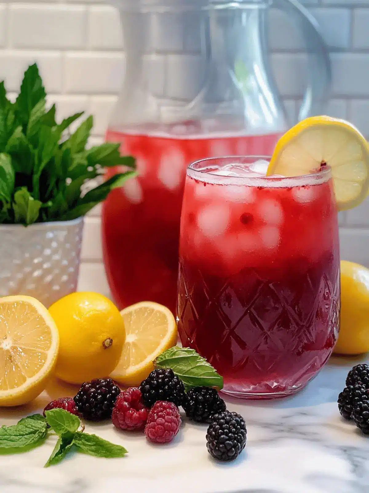 Triple Berry Lemonade
