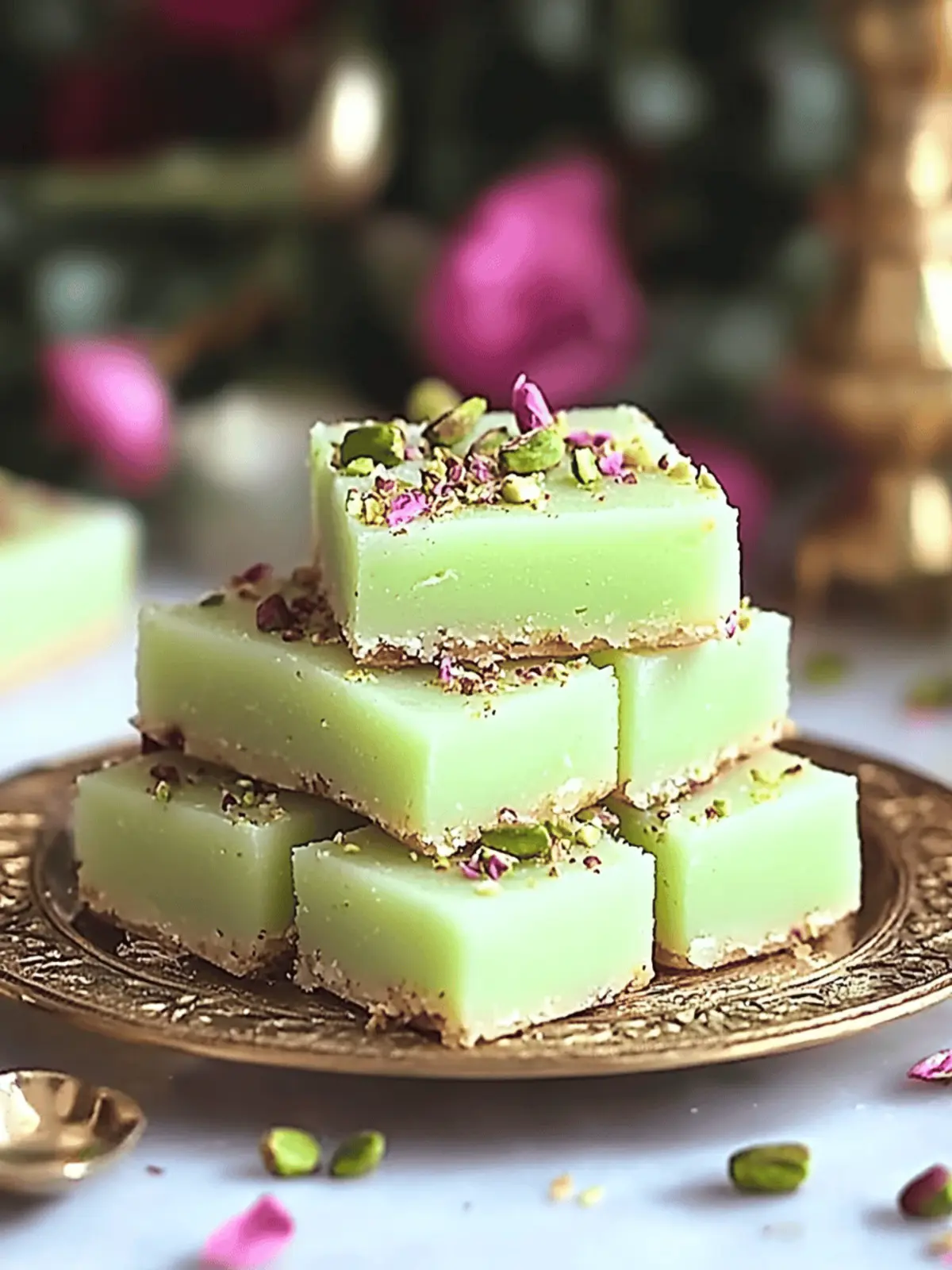 Layered Pista Burfi
