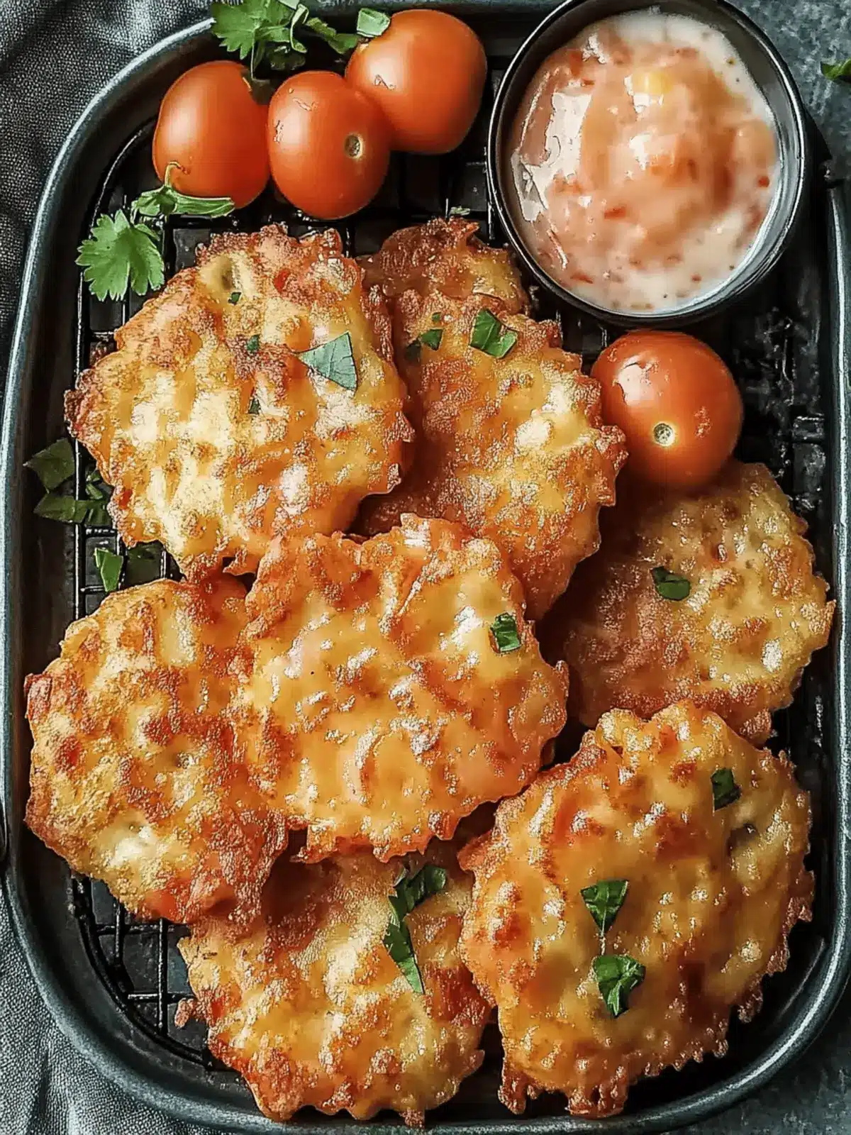 Tomato Fritters