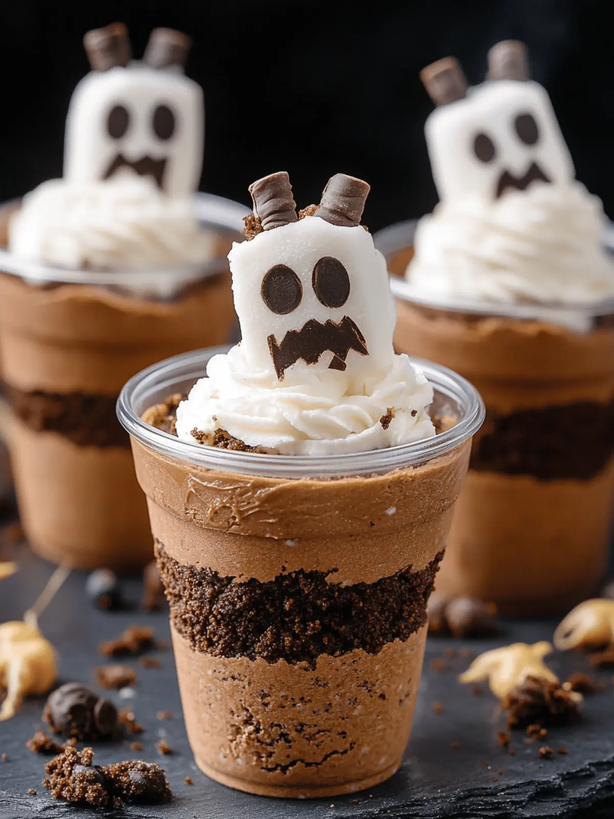 Mummy’s Tomb Dirt Cups: Spooky Treats for Halloween Fun 5 Mummy’s Tomb Dirt Cups