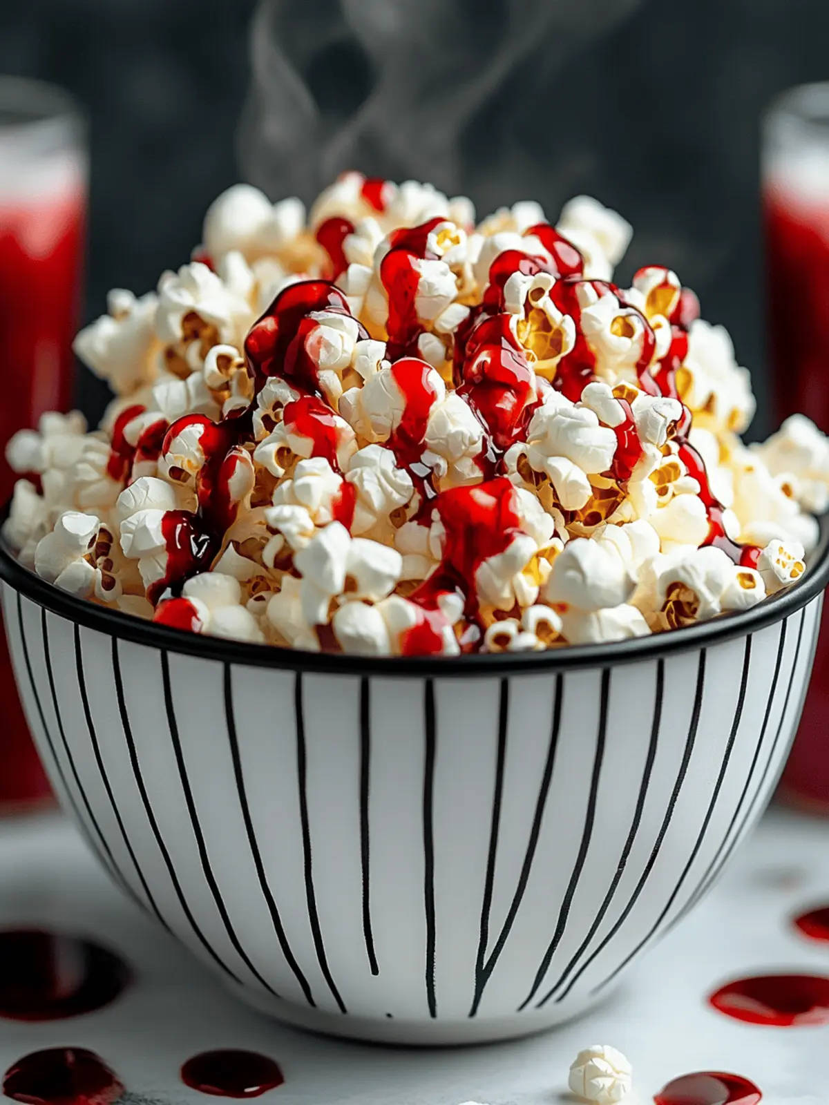 Vampire Bite Popcorn
