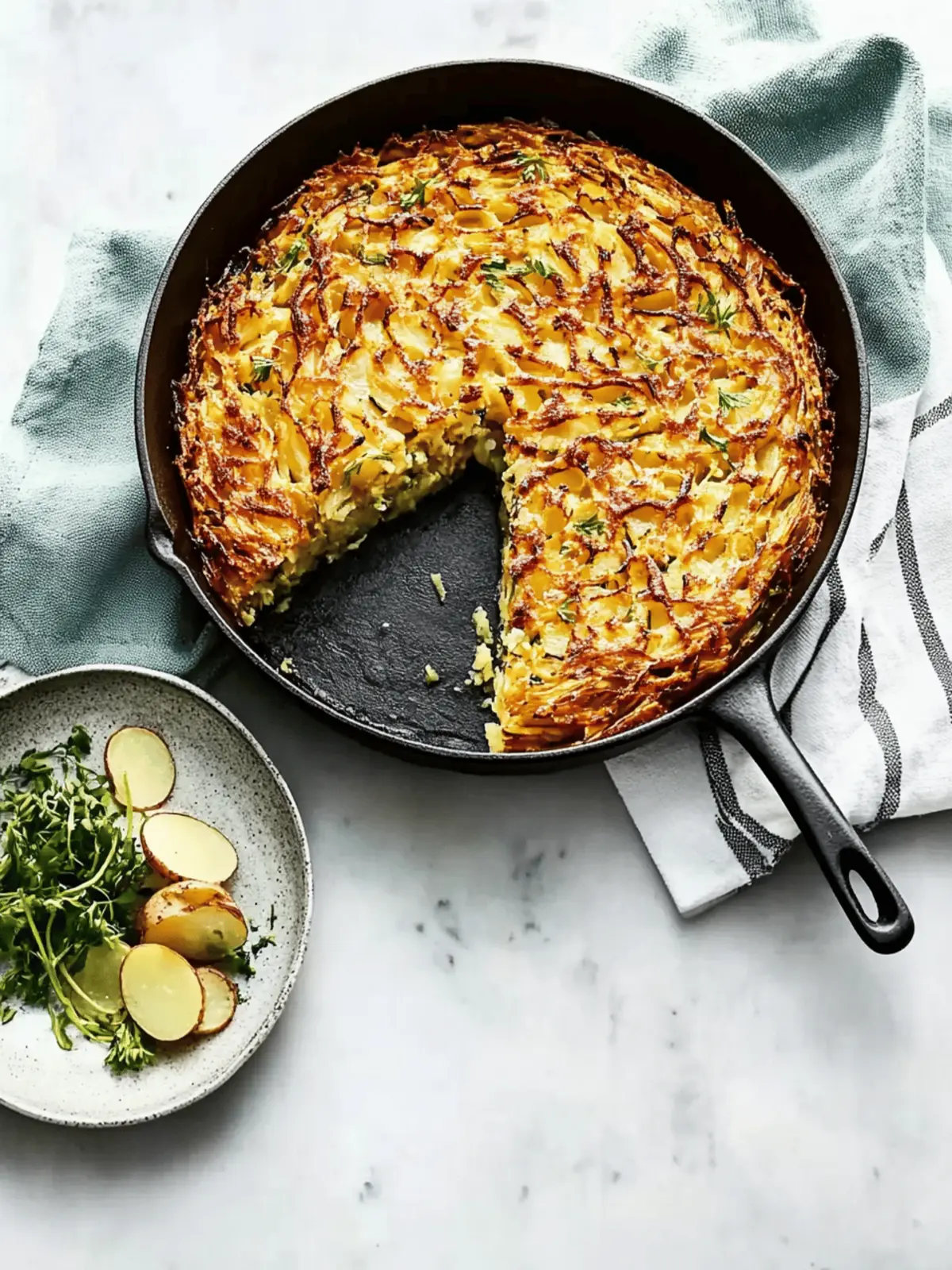 Cast-Iron Potato Kugel
