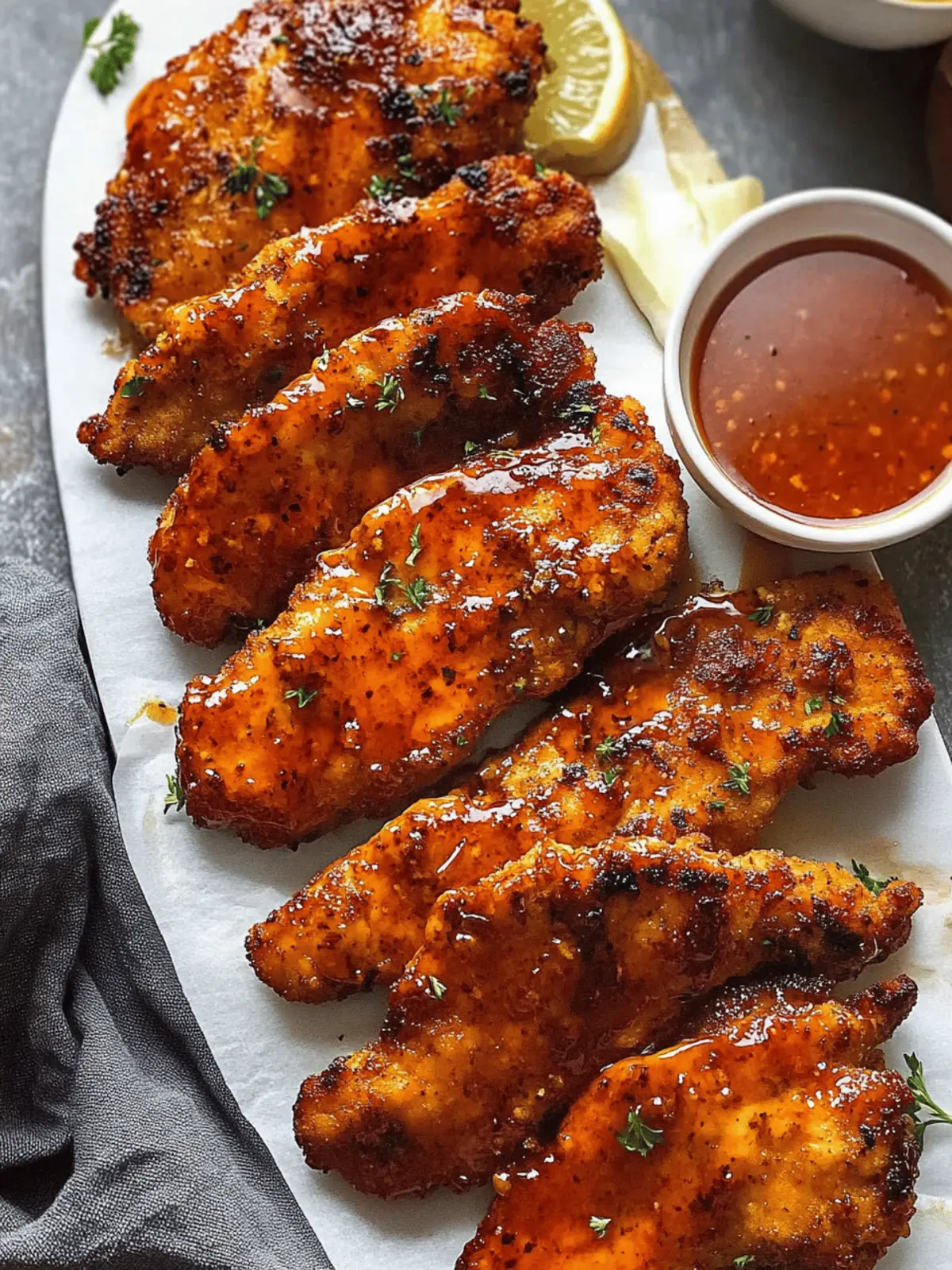 Spicy Sweet Hot Honey Chicken Cutlets for Your Dinner Feast 2 Hot Honey Chicken Cutlets