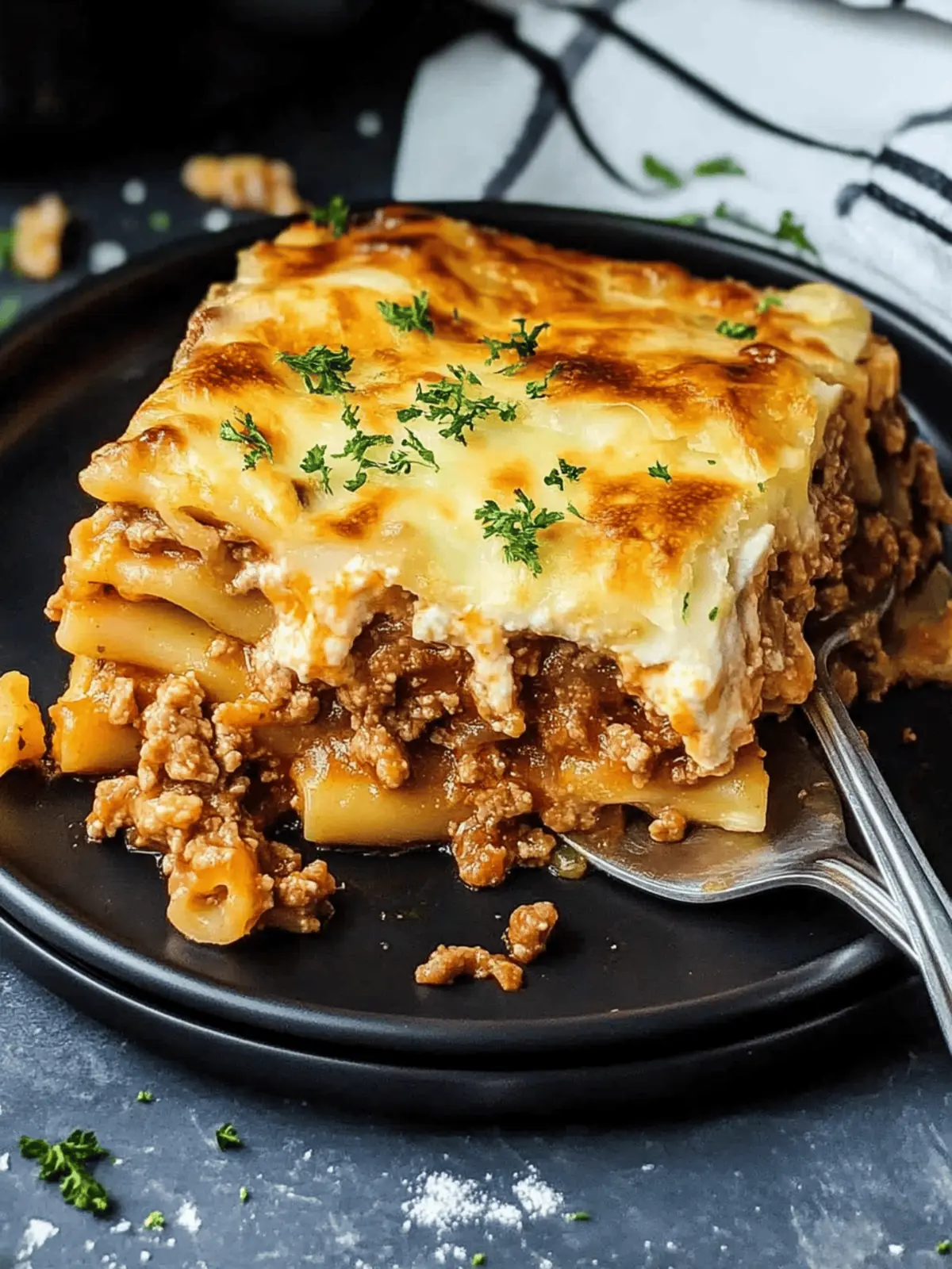 Savor the Flavor: Homemade Pastitsio (Greek Lasagna) Delight 5 Pastitsio (Greek Lasagna)