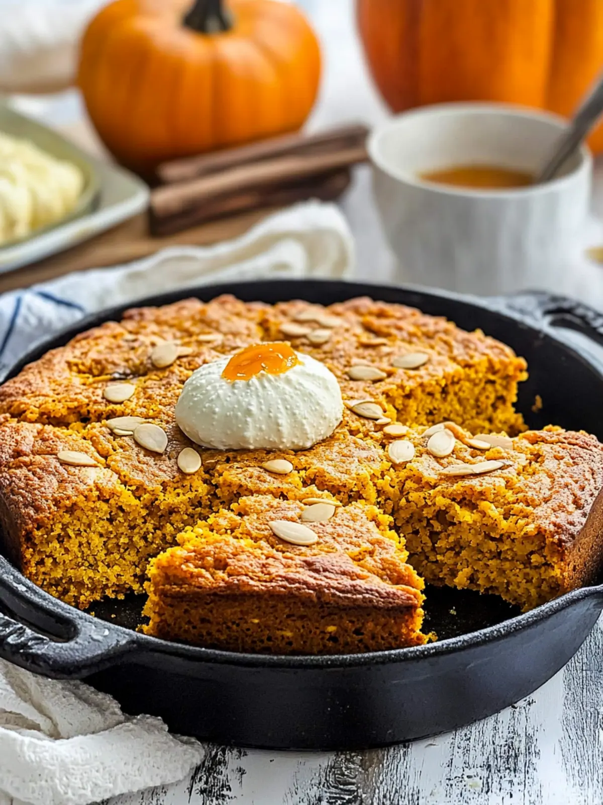 Savory Pumpkin Maple Cornbread for Cozy Fall Evenings 3 Pumpkin Maple Cornbread
