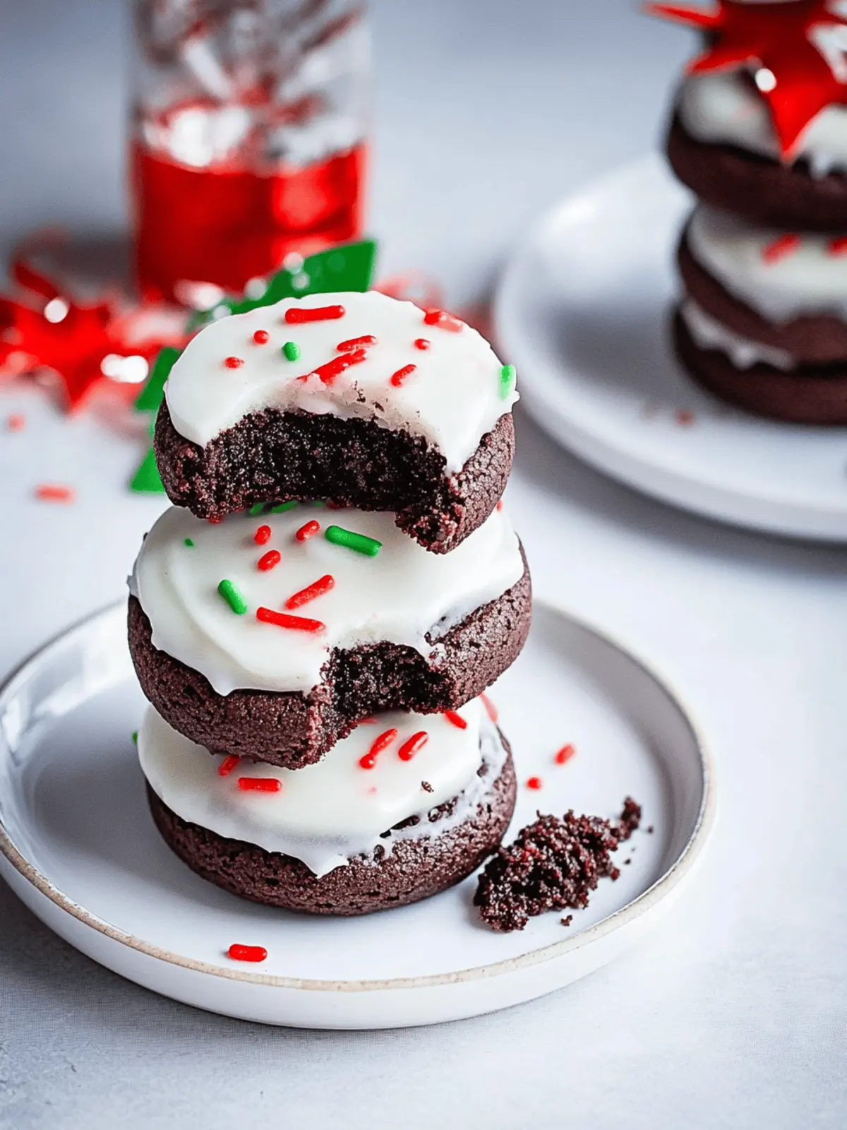 Decadent Frosted Chocolate Drop Cookies to Satisfy Cravings 2 Frosted Chocolate Drop Cookies