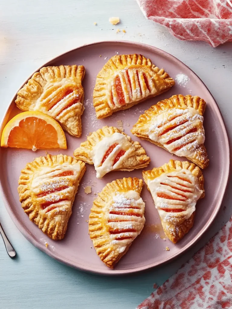Grapefruit-Cream Cheese Hand Pies