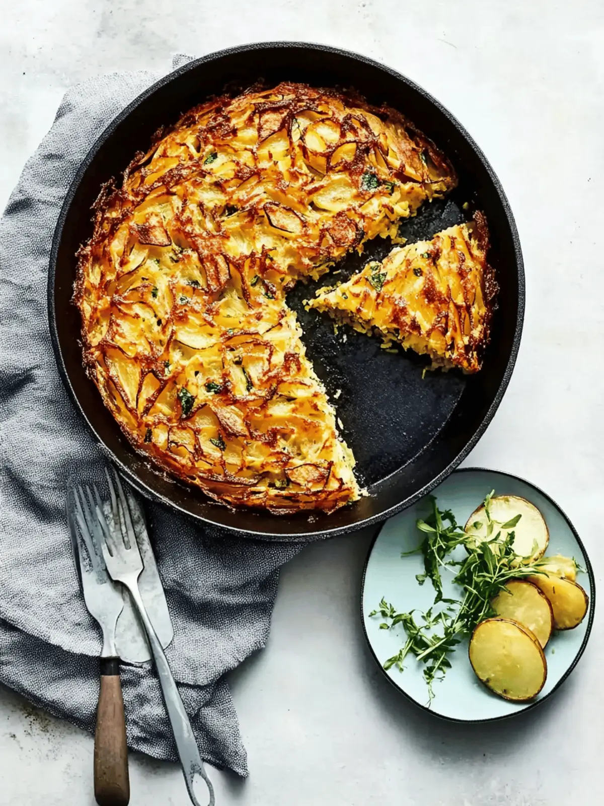 Cast-Iron Potato Kugel