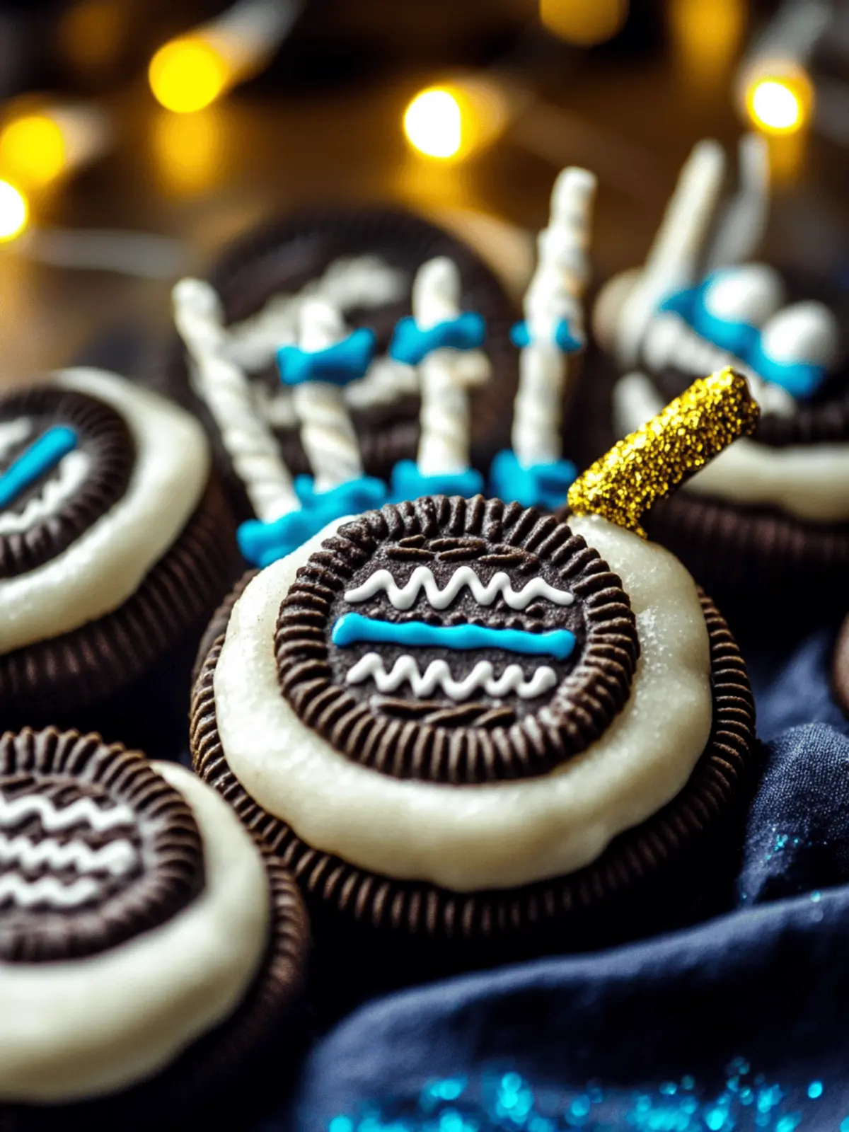 Festive Hanukkah Oreos: Easy No-Bake Joy for Your Table 2 Hanukkah Oreos