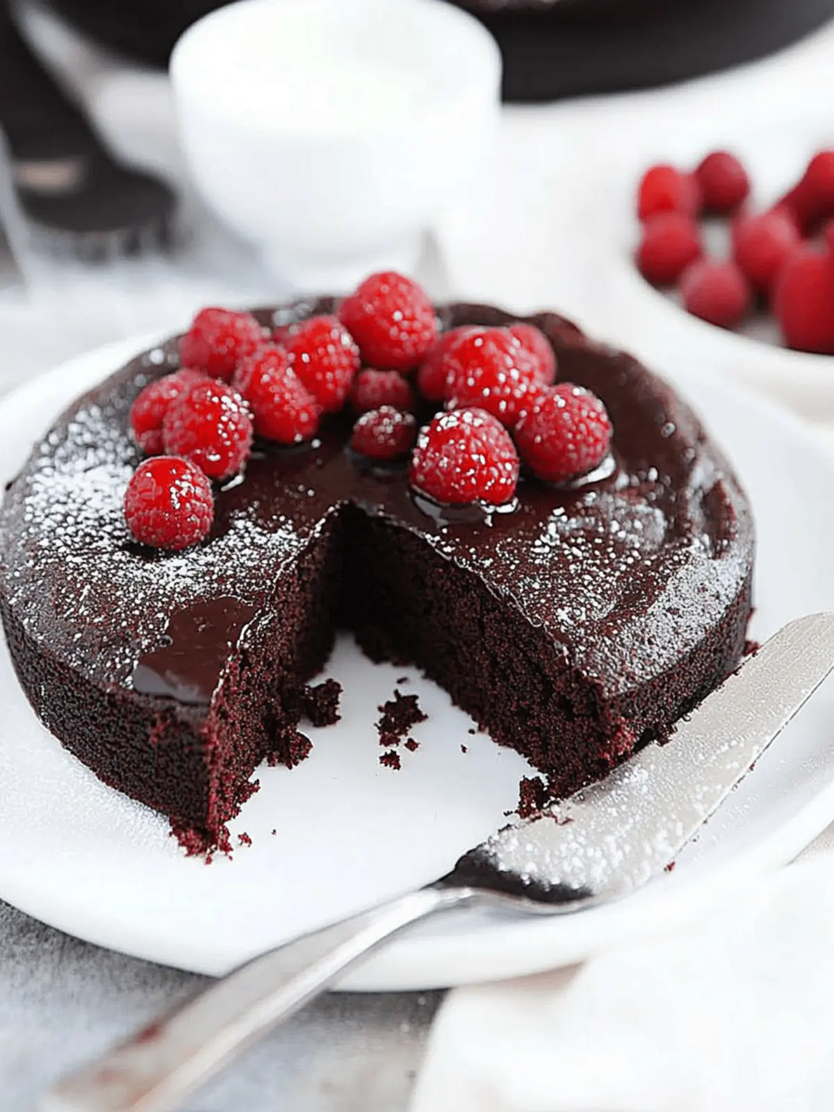 Indulge in this Decadent Flourless Chocolate Cake Delights 4 Flourless Chocolate Cake
