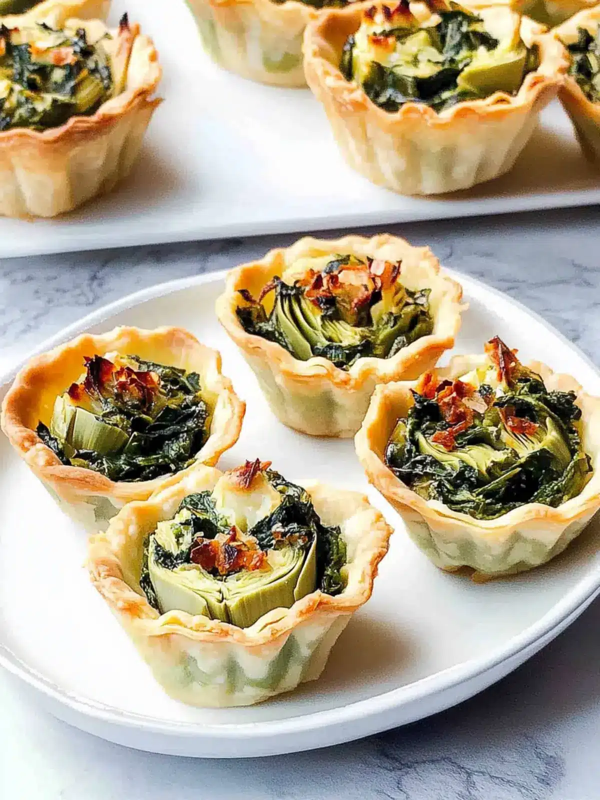 Spinach Artichoke Tartlets That Wow at Every Gathering 2 Spinach Artichoke Tartlets