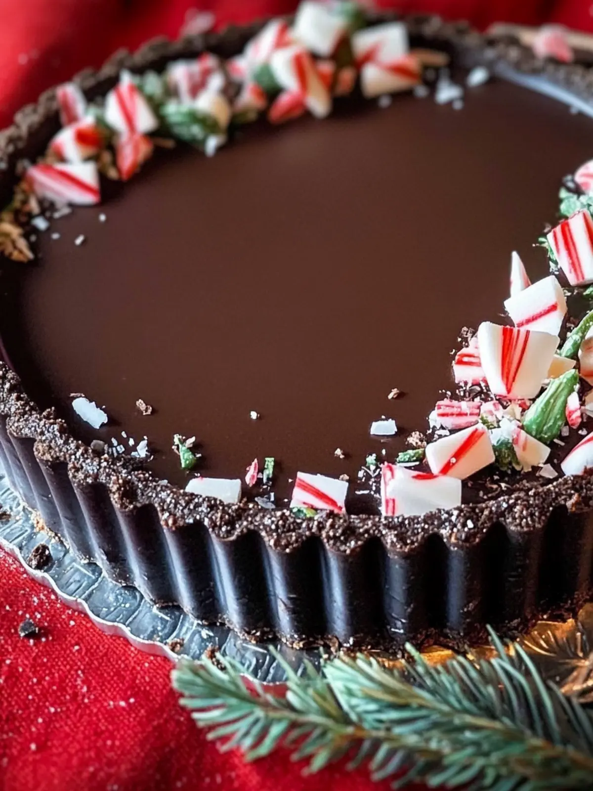 Dark Chocolate Peppermint Mousse Tart – A Holiday Showstopper 5 Dark Chocolate Peppermint Mousse Tart