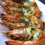 Grilled Shrimp/Prawns a la Marketman with Garlic Butter Bliss 8 Shrimp/Prawns a la Marketman