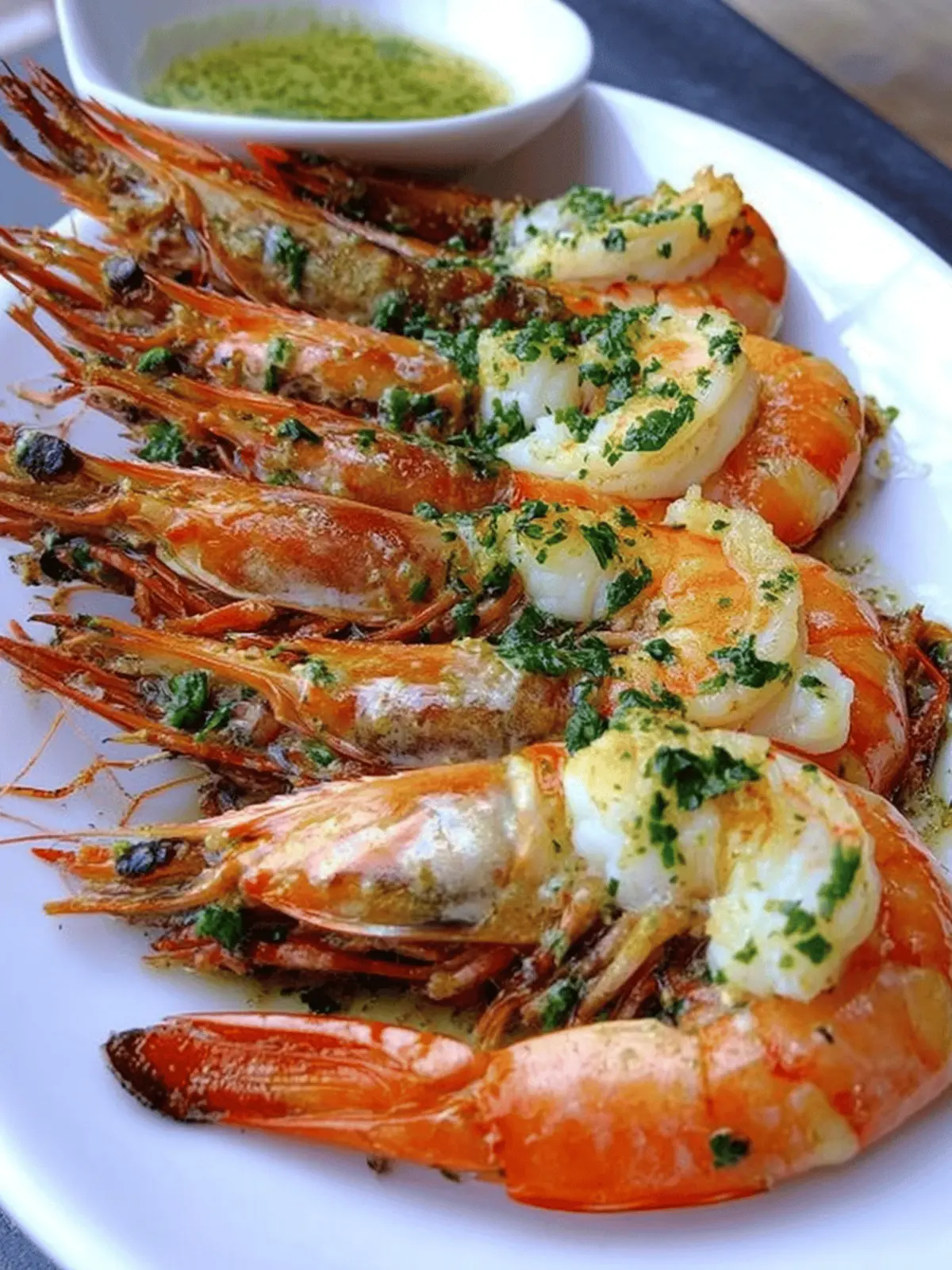 Grilled Shrimp/Prawns a la Marketman with Garlic Butter Bliss 5 Shrimp/Prawns a la Marketman