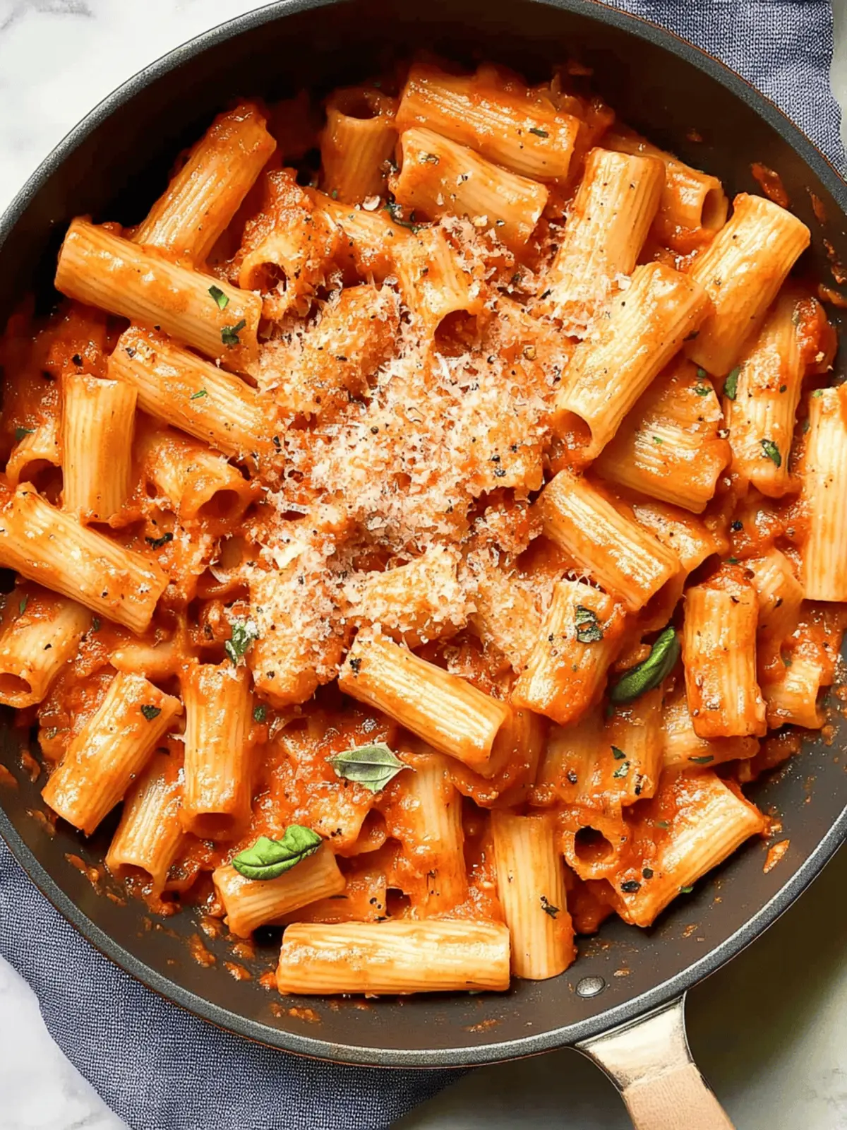 Tomato Rigatoni Pasta