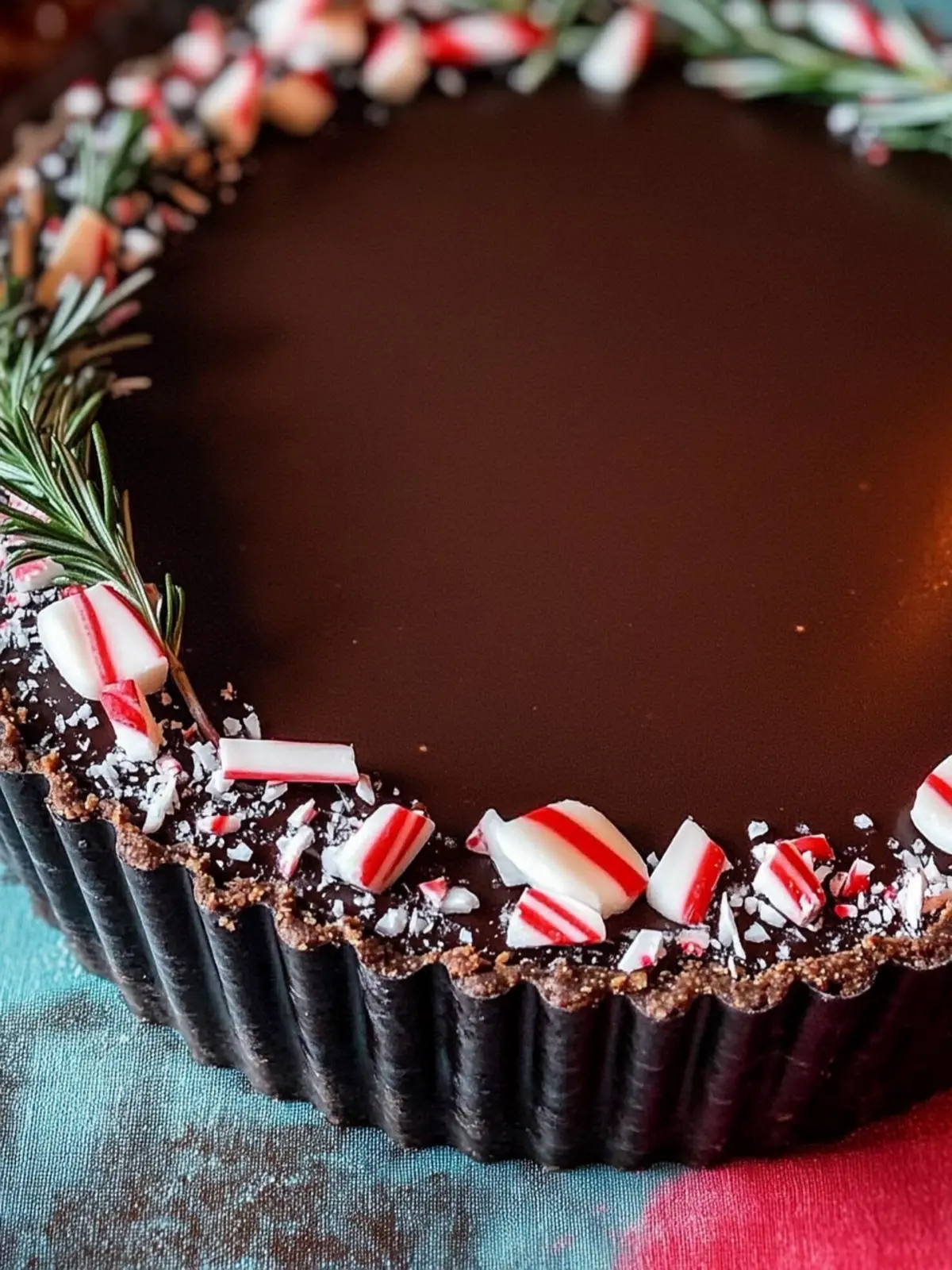 Dark Chocolate Peppermint Mousse Tart – A Holiday Showstopper 2 Dark Chocolate Peppermint Mousse Tart
