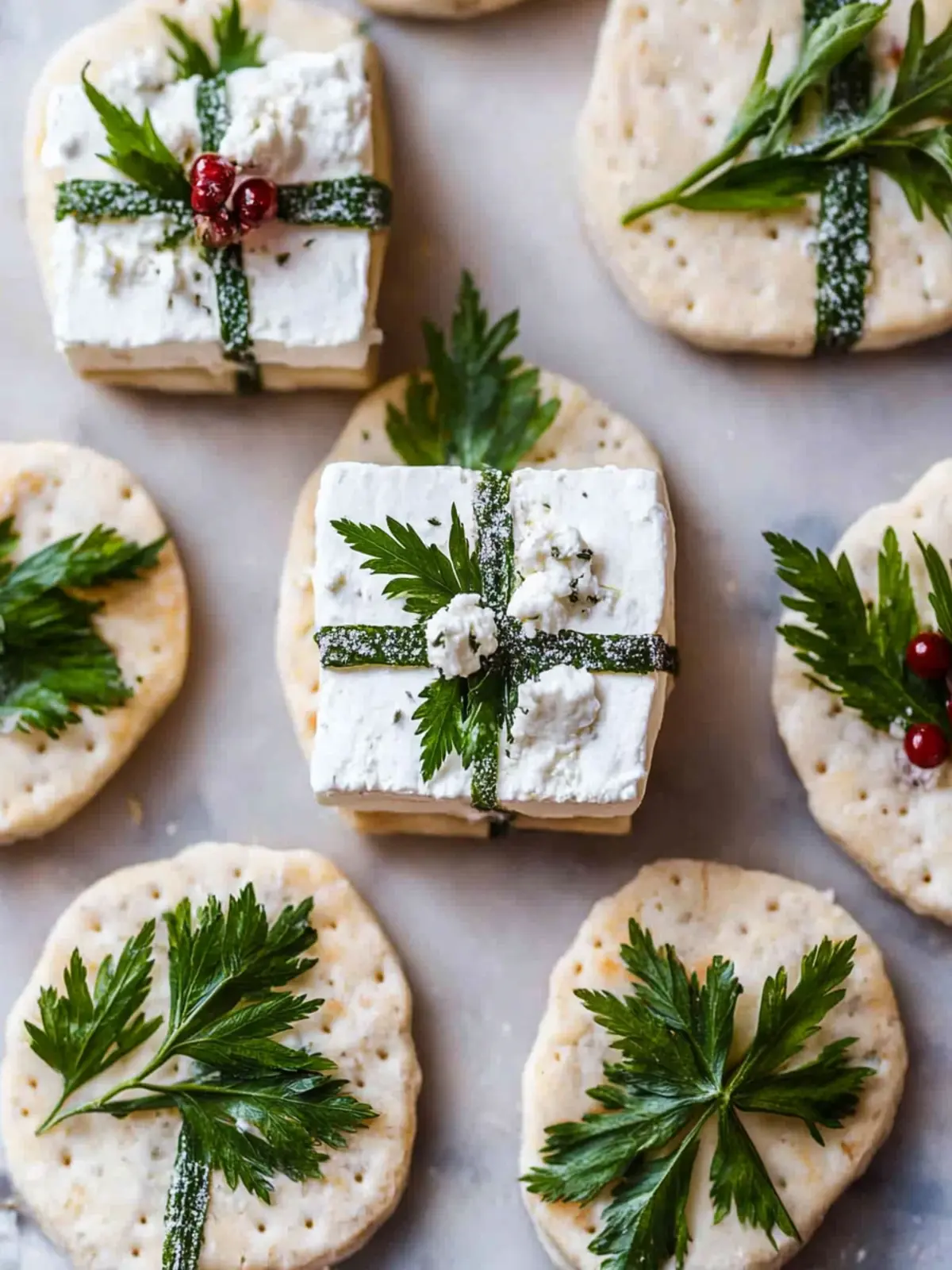 Festive Goat Cheese Christmas Present Appetizers Made Easy 3 Festive Goat Cheese