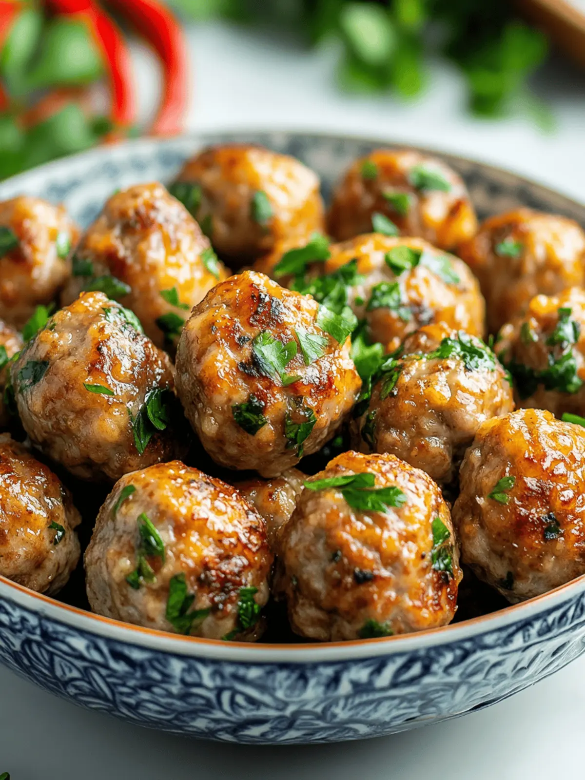 Lion’s Head Meatballs
