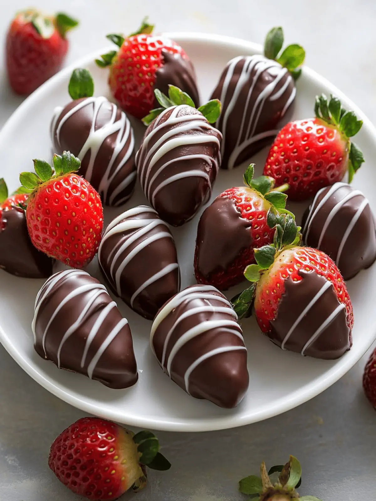 Decadent Chocolate Covered Strawberries: 3 Ingredients Only 3 Chocolate Covered Strawberries