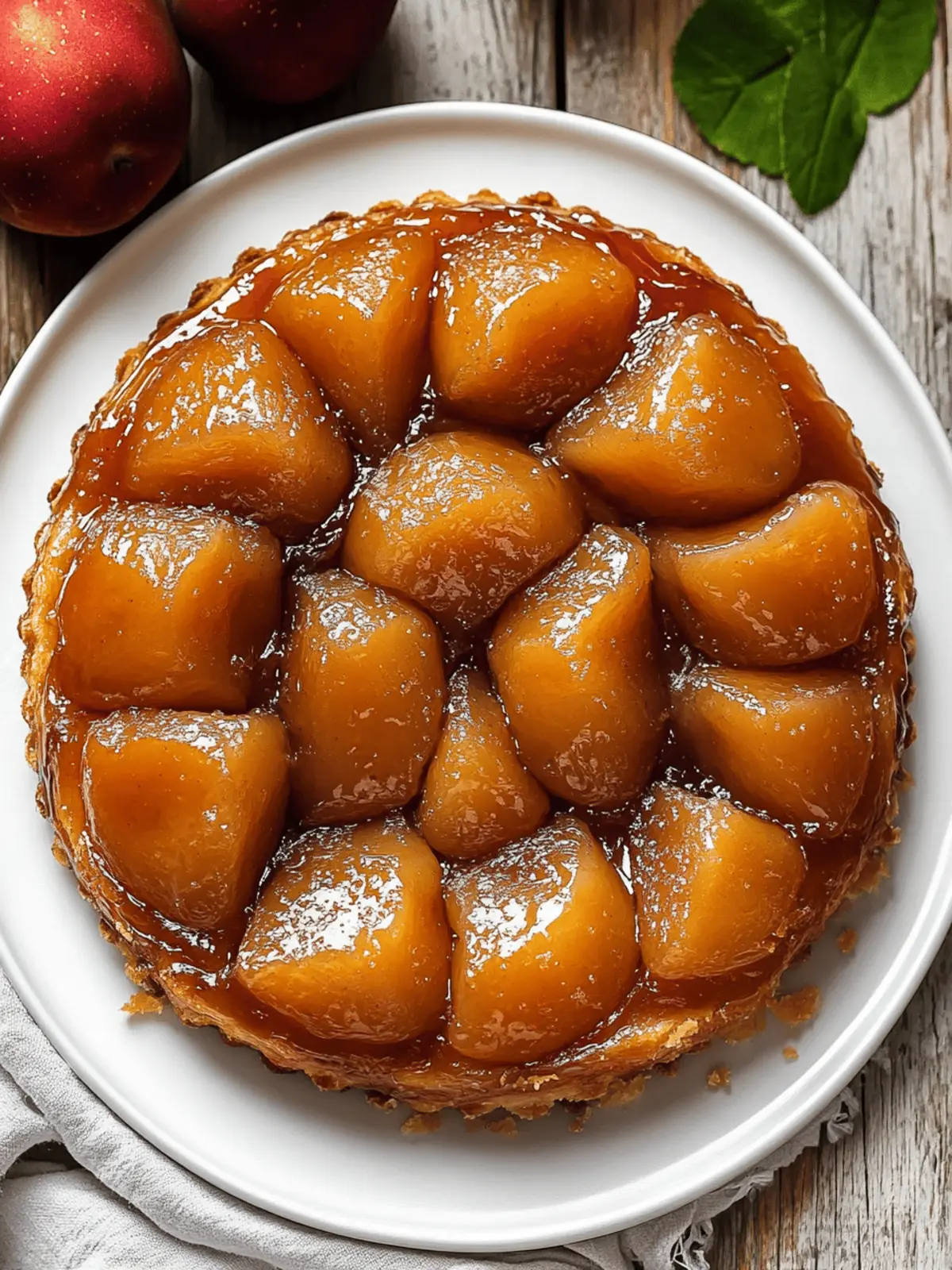 Classic Tarte Tatin: Effortlessly Elegant Apple Delight 2 Classic Tarte Tatin