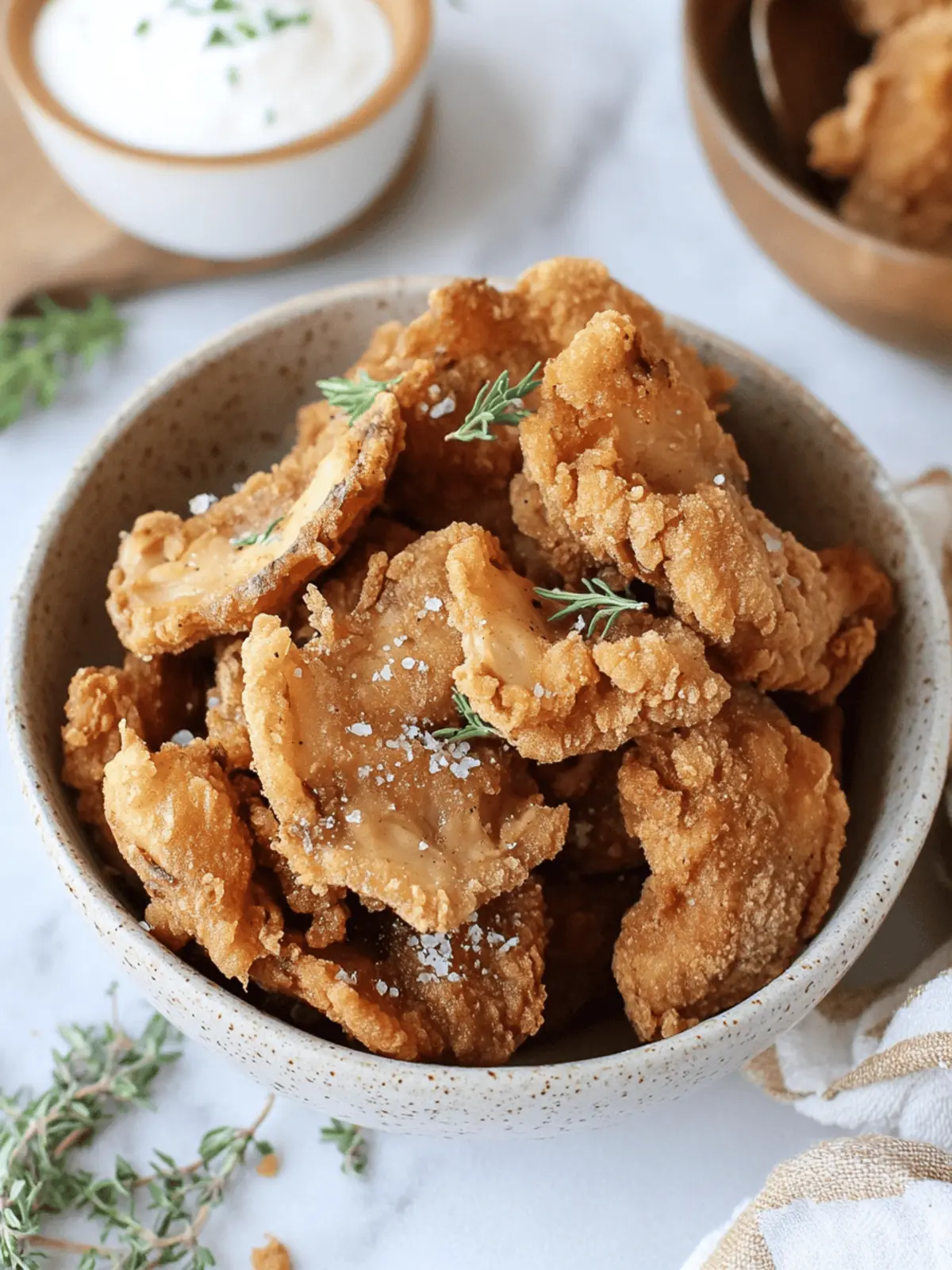 Crispy Fried Oyster Mushrooms That Make the Best Vegan Treat 2 Fried Oyster Mushrooms